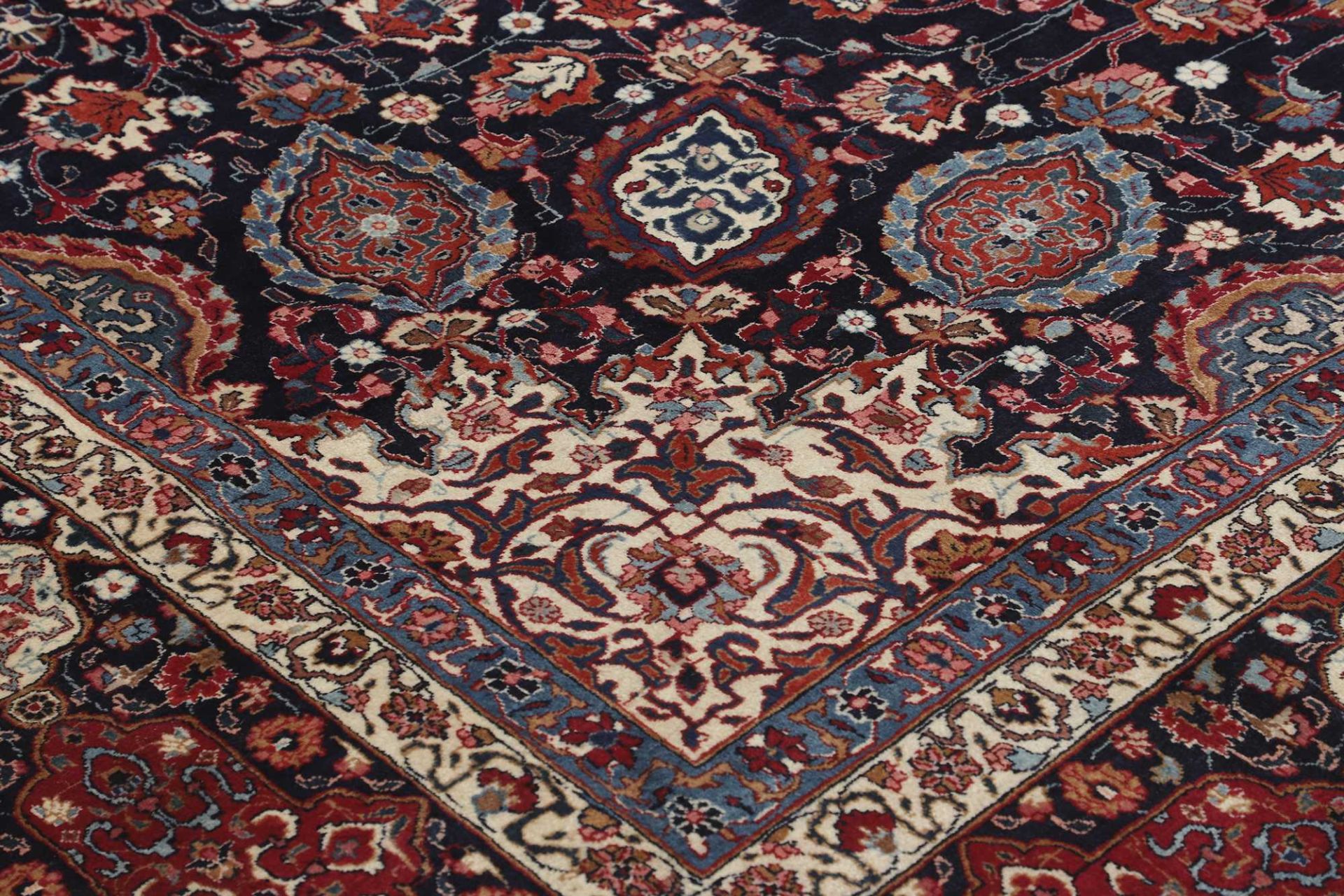 Handgeknüpfter Mashhad Perserteppich 347 × 502 cm
