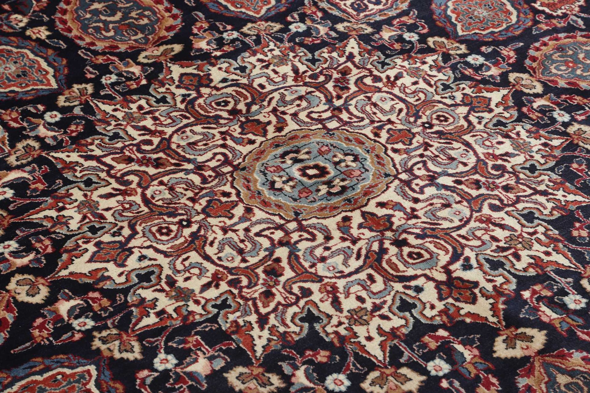 Handgeknüpfter Mashhad Perserteppich 347 × 502 cm