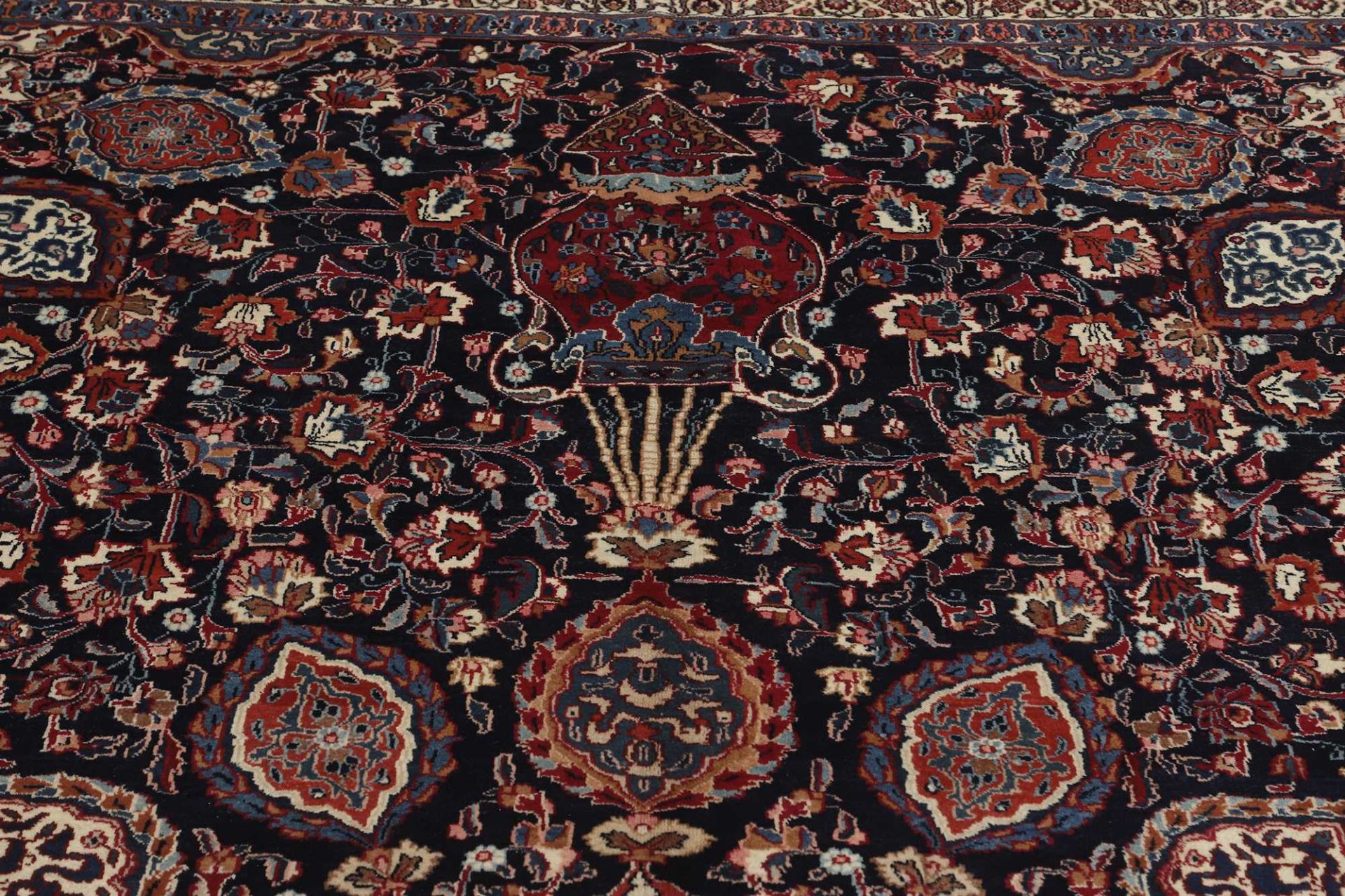 Handgeknüpfter Mashhad Perserteppich 347 × 502 cm