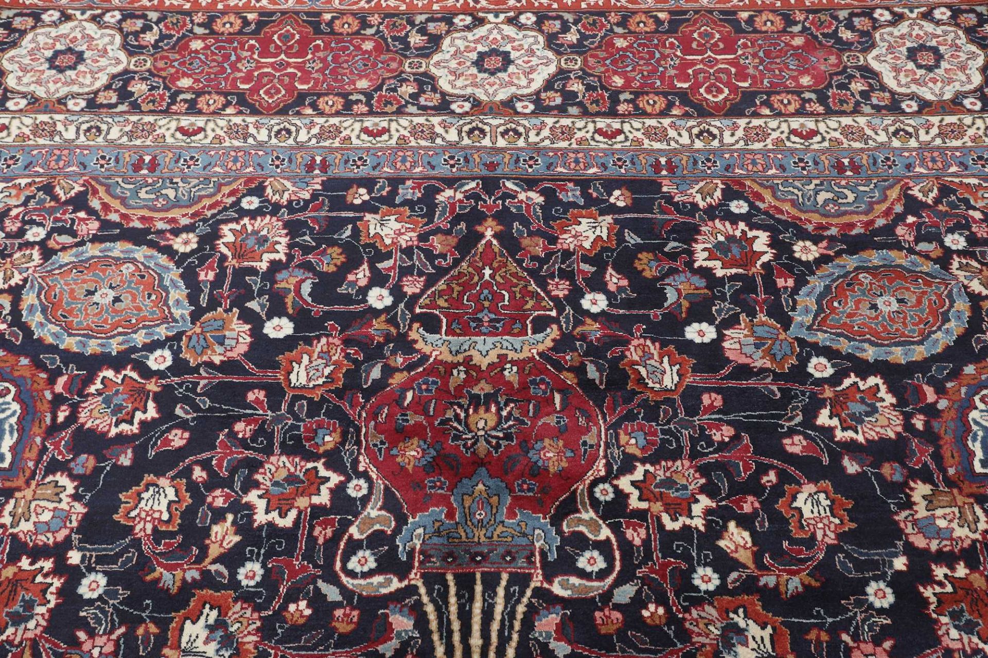 Handgeknüpfter Mashhad Perserteppich 347 × 502 cm