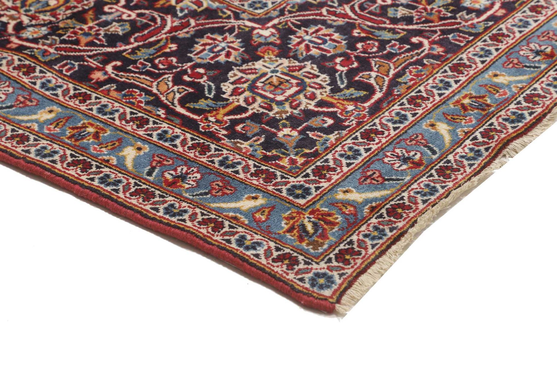 Handgeknüpfter Kashan Perserteppich 311 × 502 cm