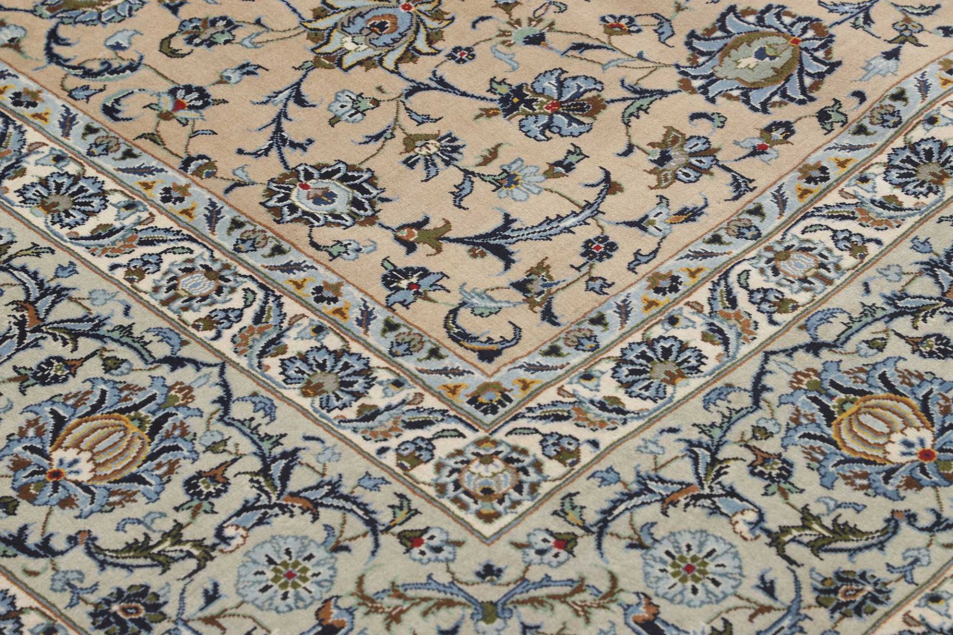 Kashan Perserteppich aus Iran, 306 × 504 cm
