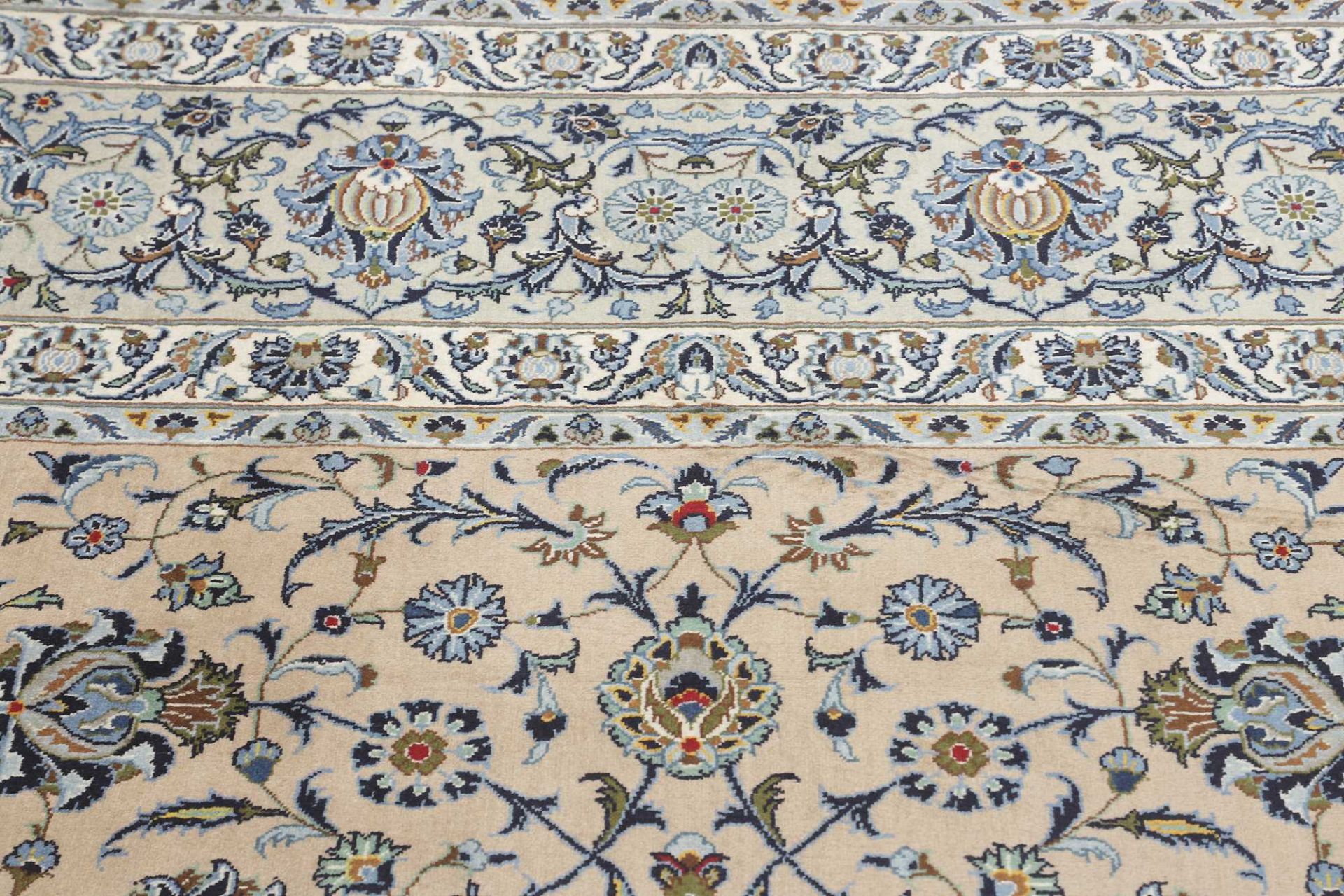 Kashan Perserteppich aus Iran, 306 × 504 cm