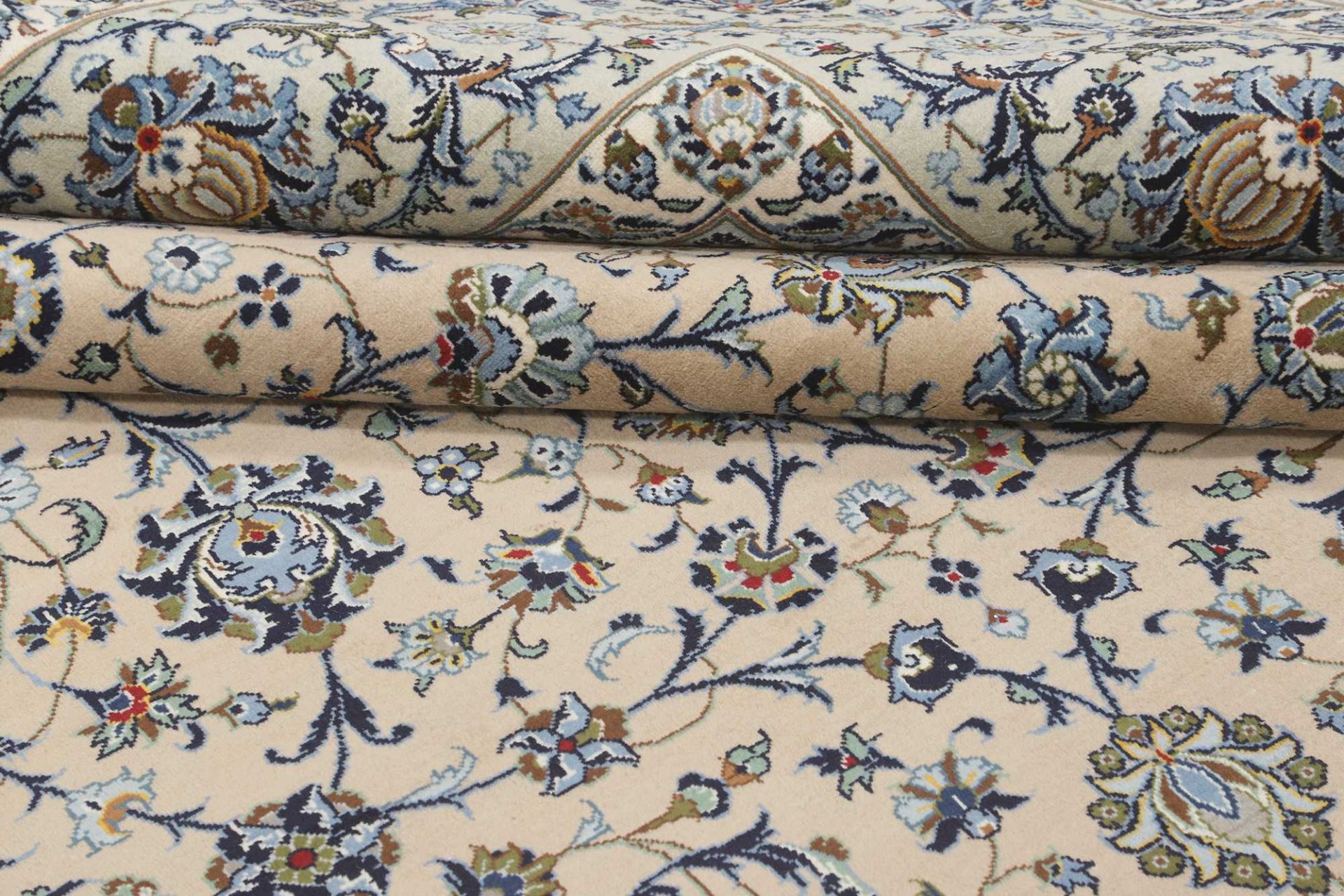 Kashan Perserteppich aus Iran, 306 × 504 cm