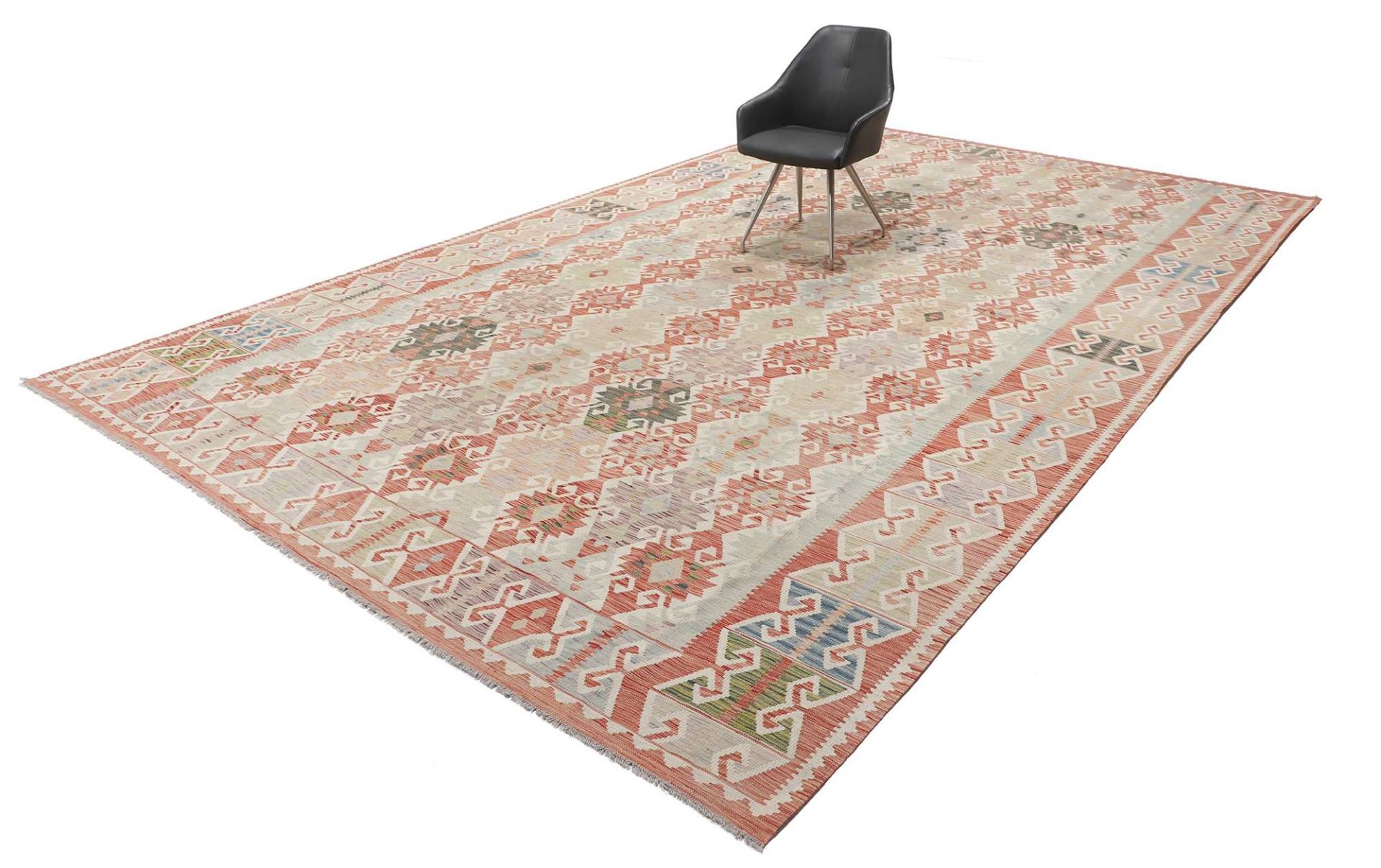 orientteppich-pakistan-303-x-485-cm-schurwolle-handgewebt-1 Kelim aus Pakistan, 303 × 485 cm
