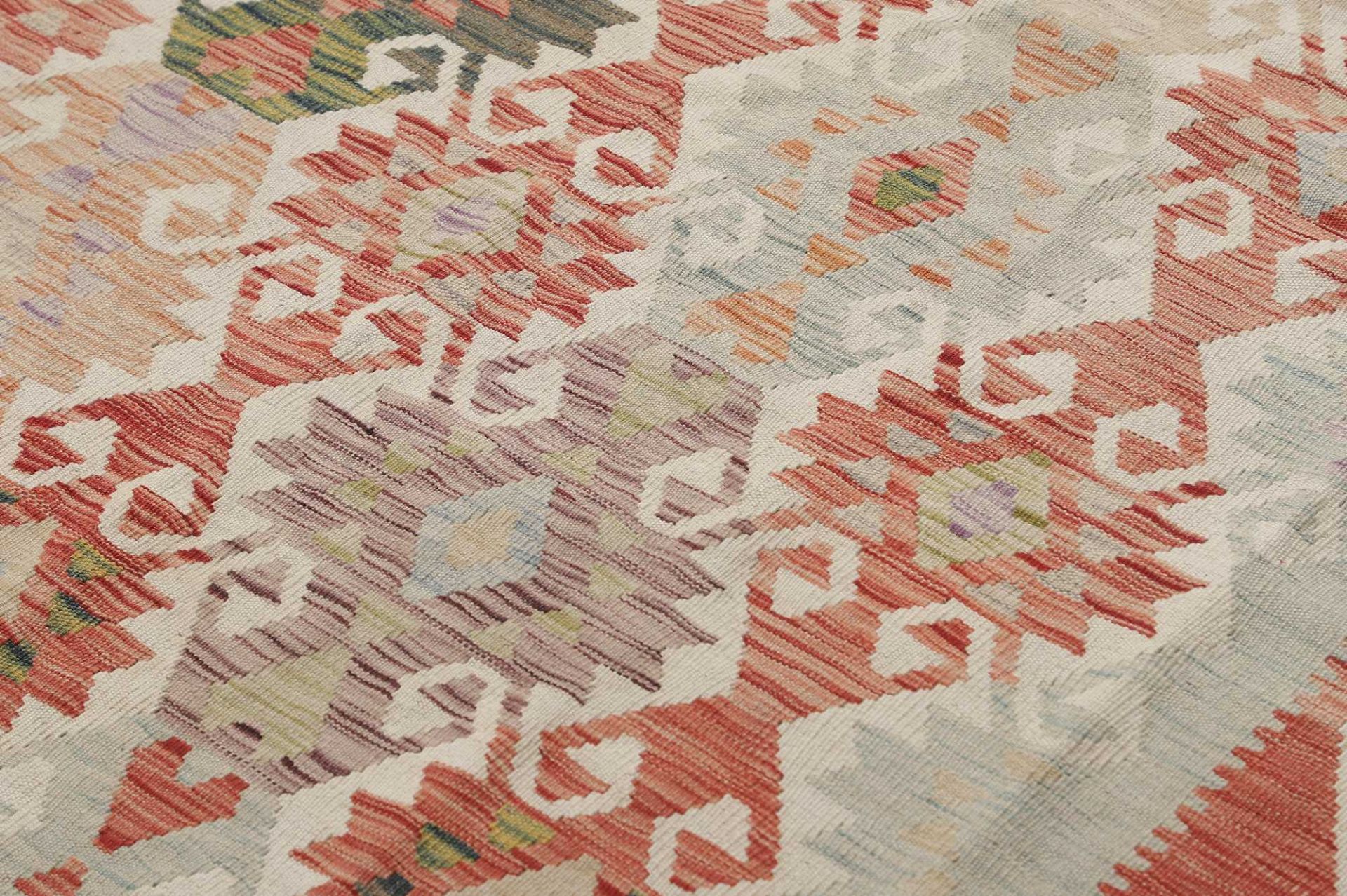orientteppich-pakistan-303-x-485-cm-schurwolle-handgewebt-2 Kelim aus Pakistan, 303 × 485 cm