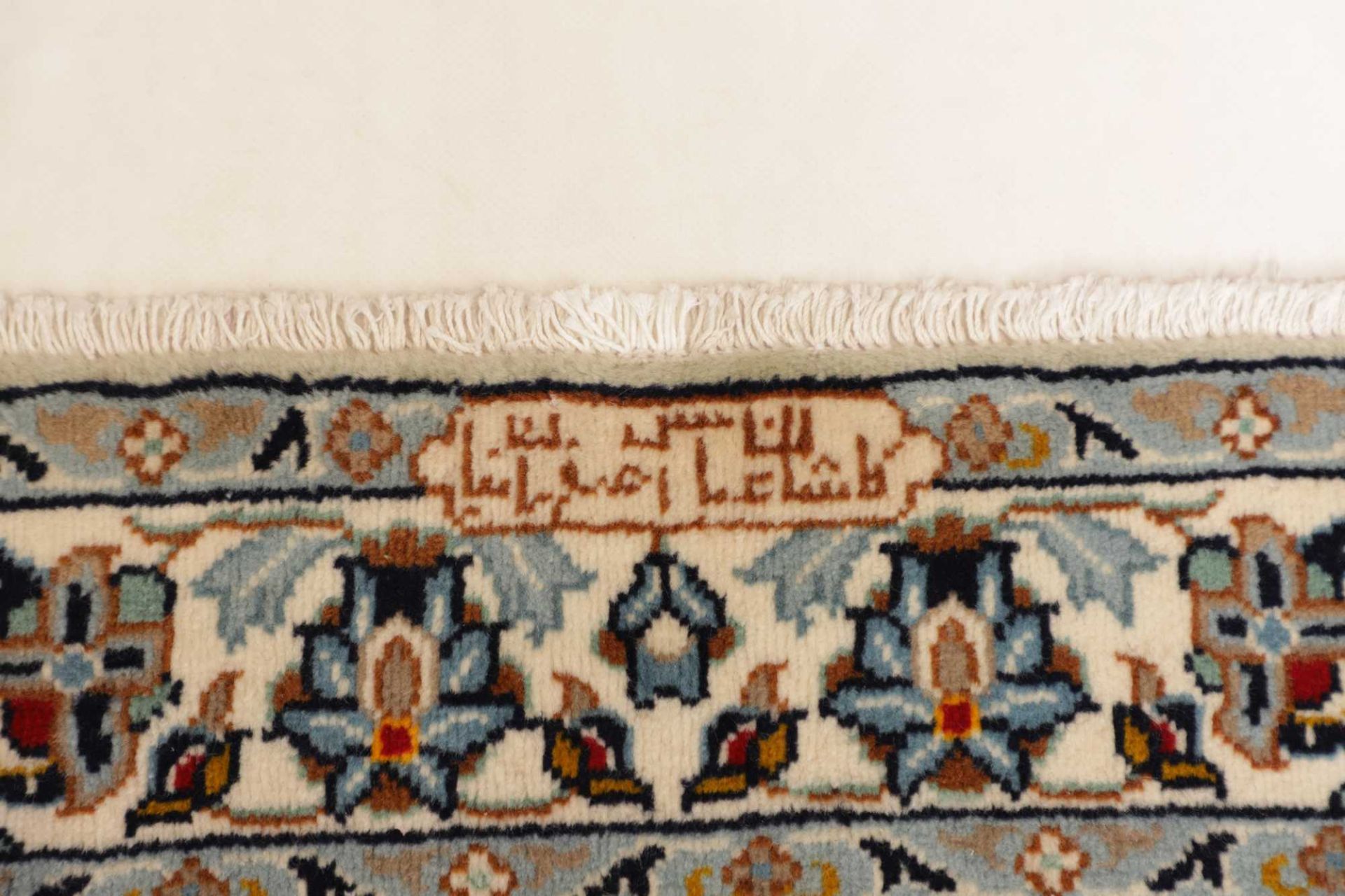 Handgeknüpfter Kashan Perserteppich, 311 × 441 cm, Wolle