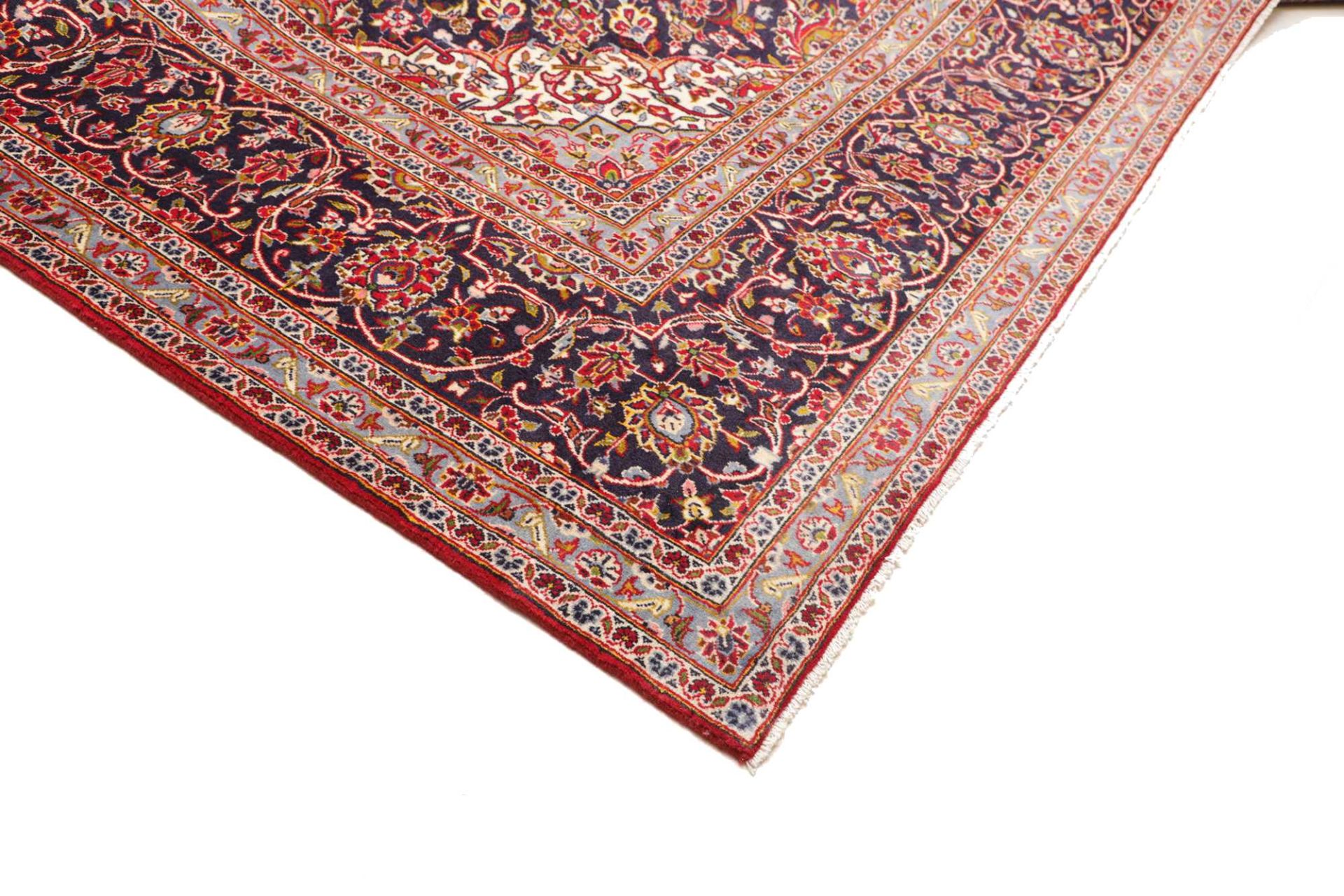 Kashan Perserteppich aus Iran, 301 × 451 cm