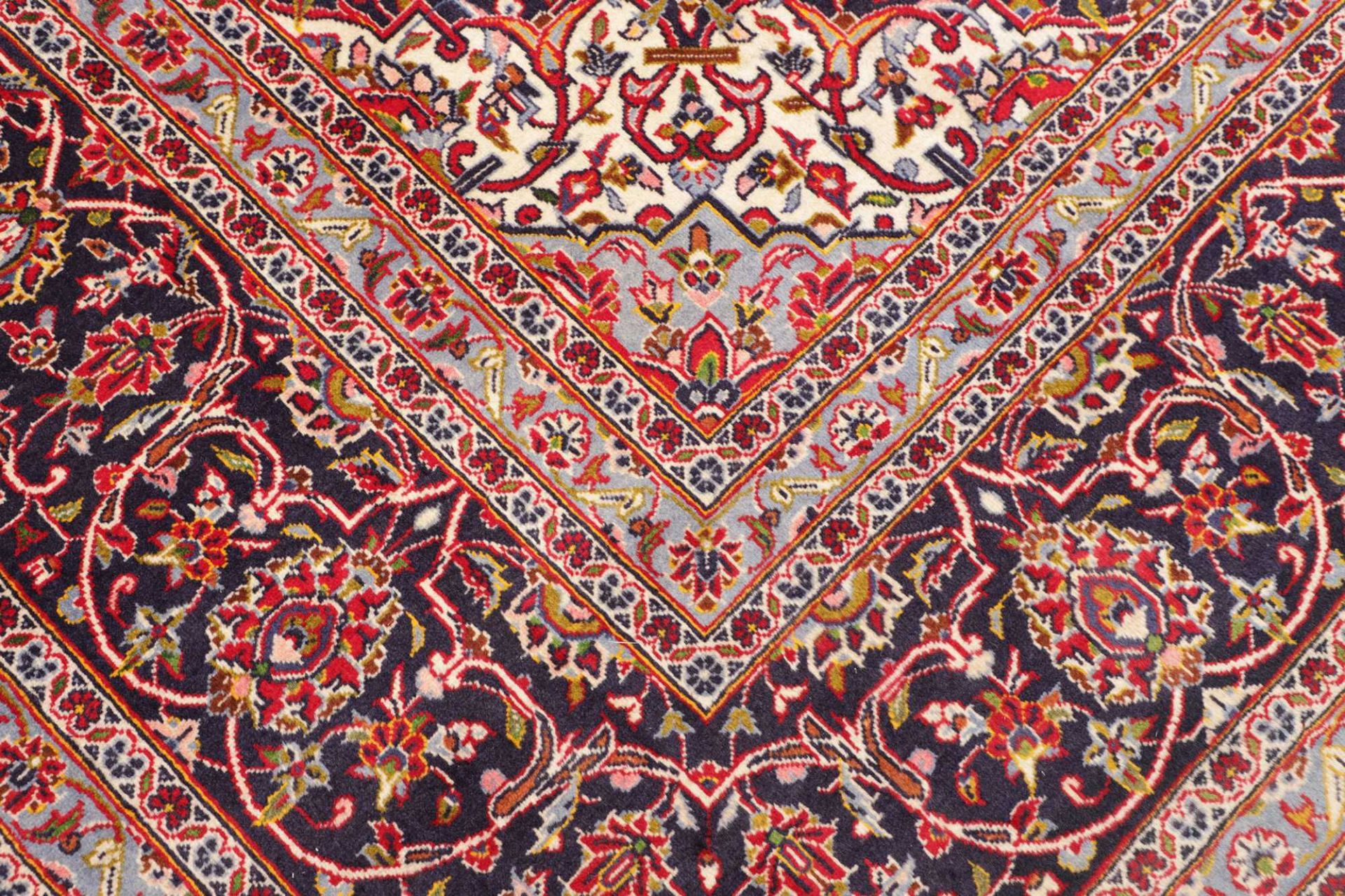 Kashan Perserteppich aus Iran, 301 × 451 cm