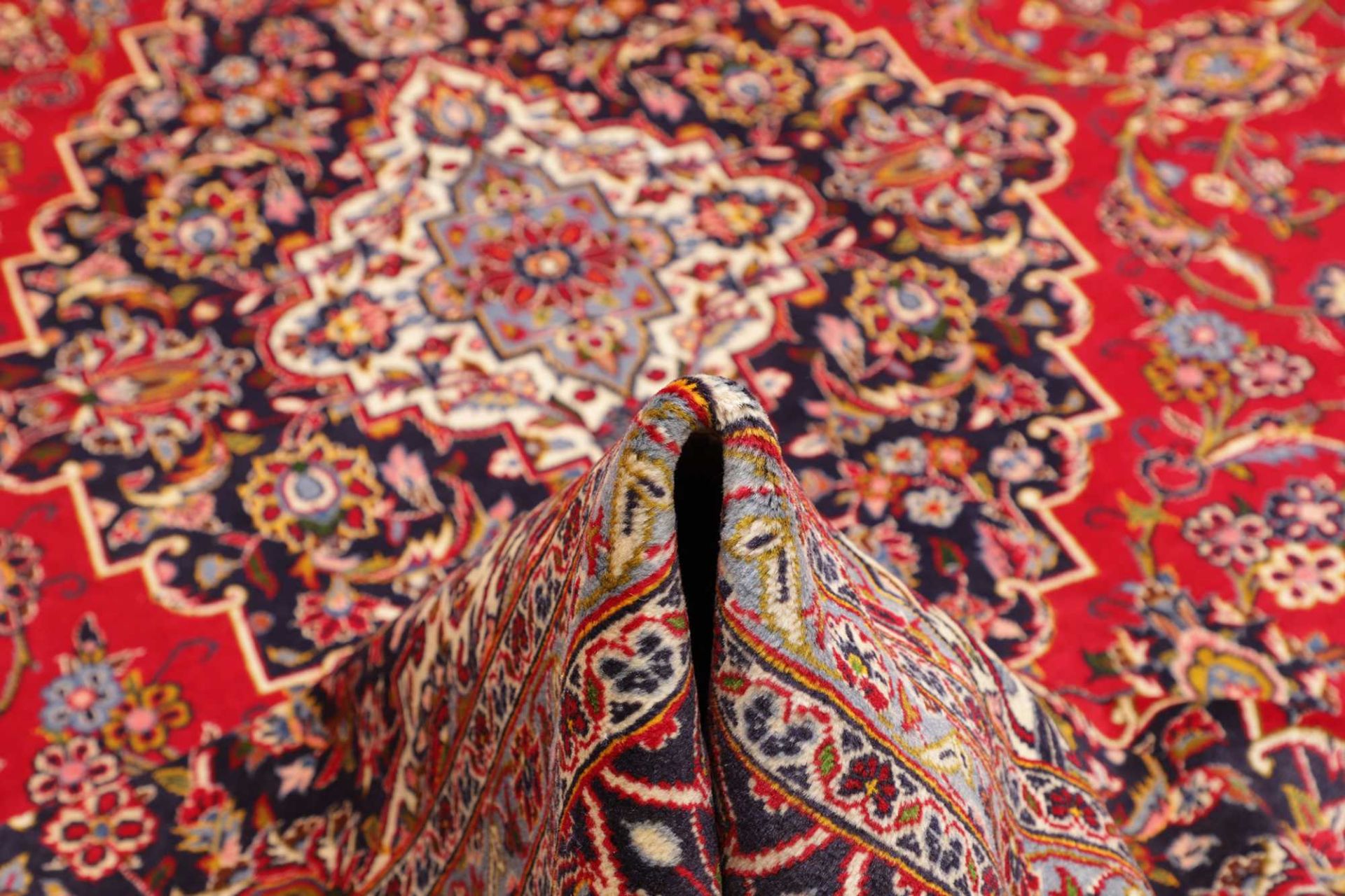 Kashan Perserteppich aus Iran, 301 × 451 cm