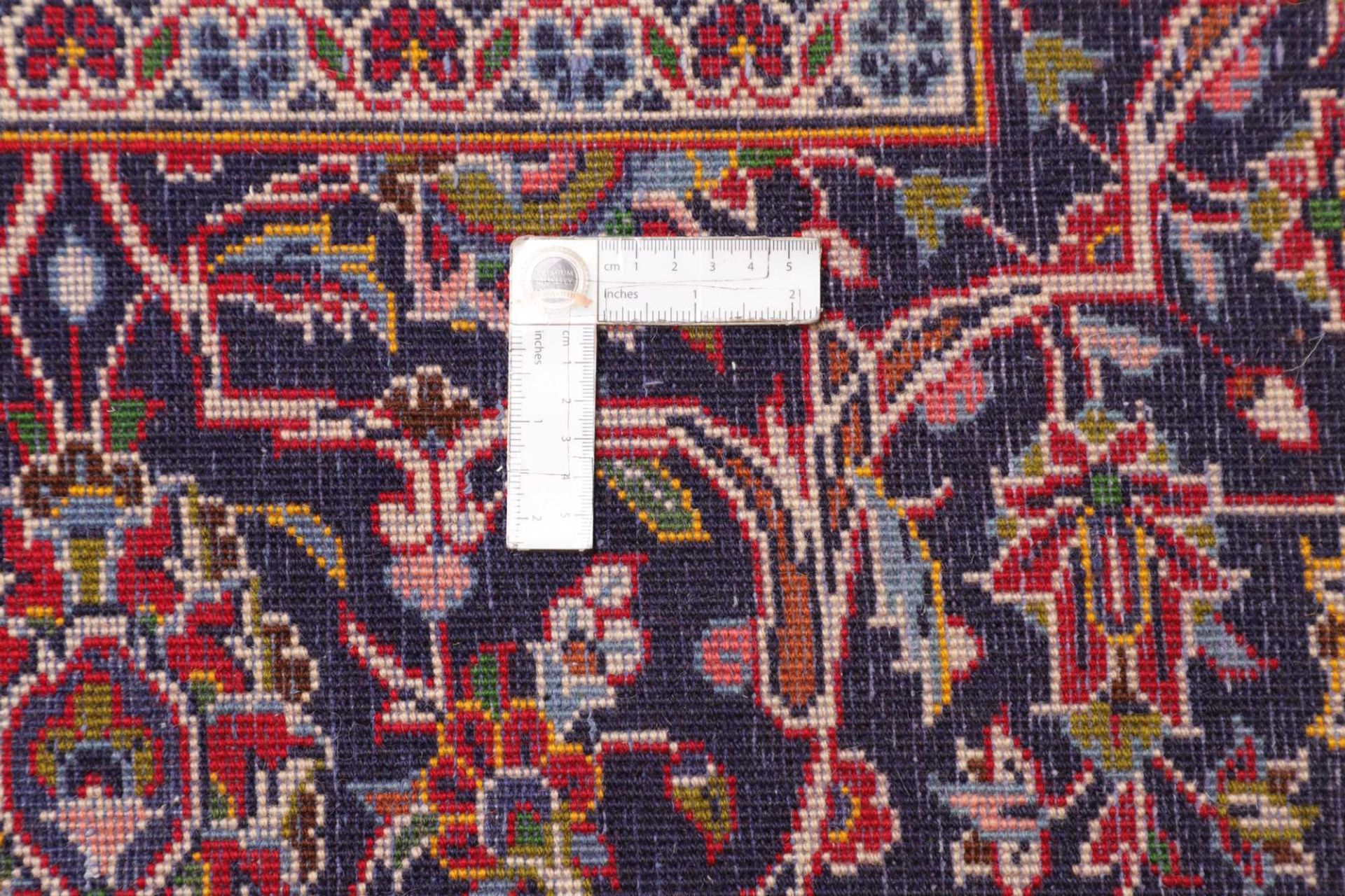 Kashan Perserteppich aus Iran, 301 × 451 cm