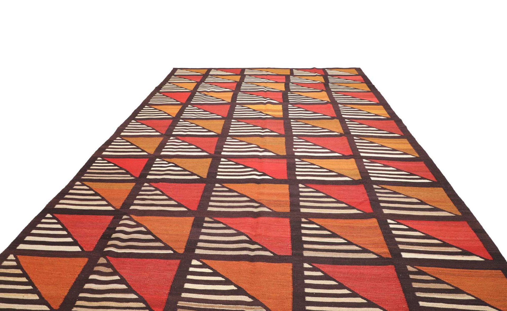 Kelim Perserteppich 302 × 445 cm aus Wolle, handgewebt