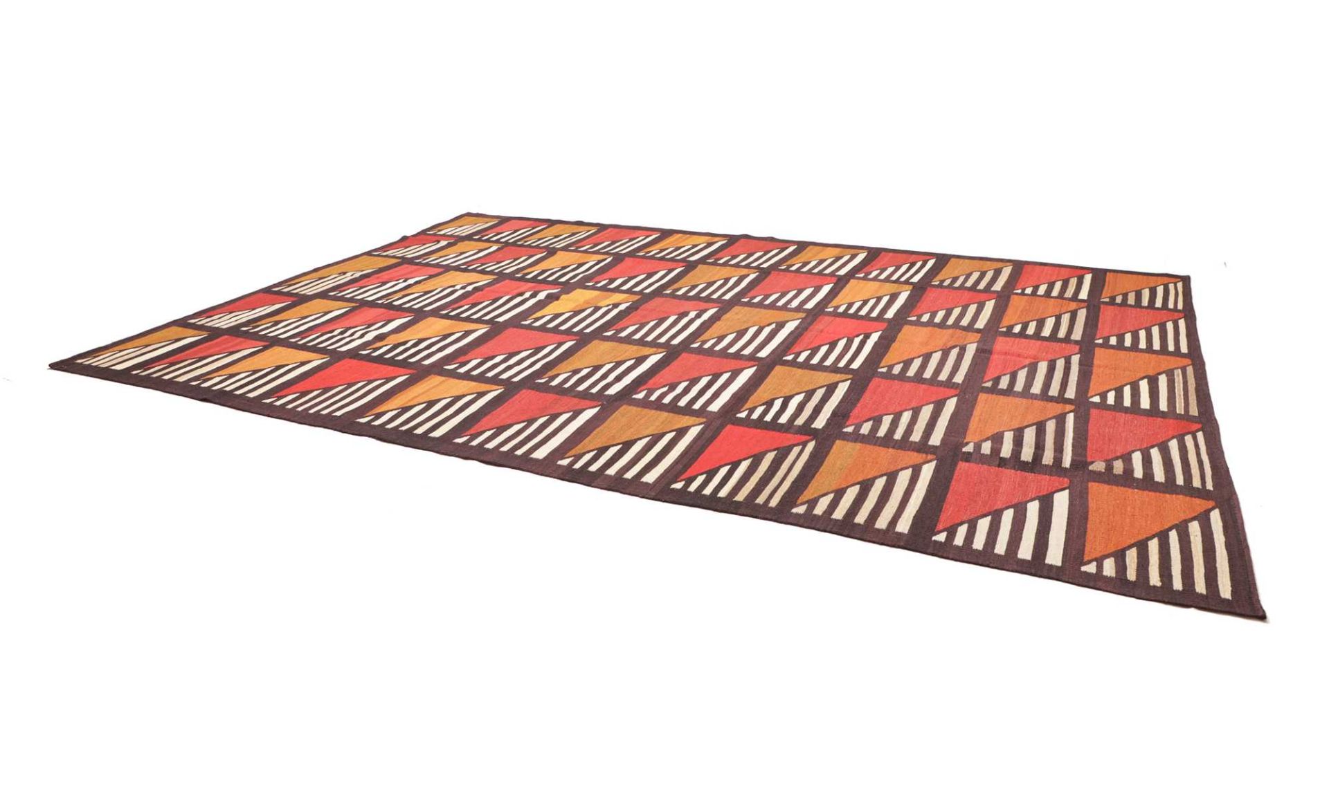 Kelim Perserteppich 302 × 445 cm aus Wolle, handgewebt