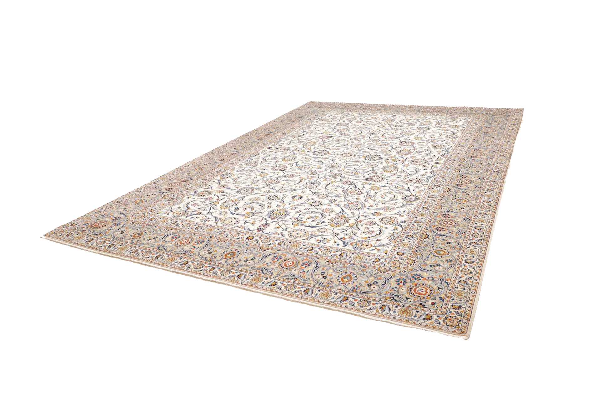 Kashan Perserteppich aus Iran, 309 × 429 cm