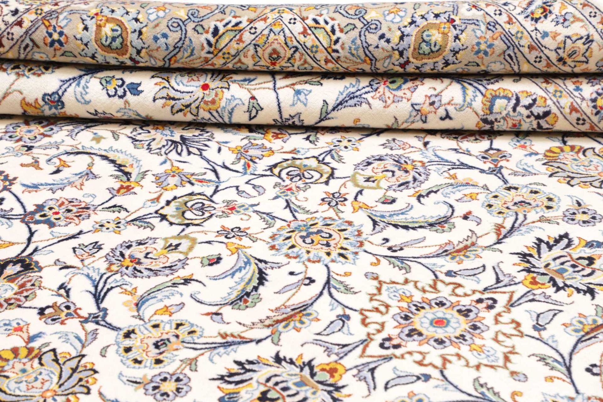 Kashan Perserteppich aus Iran, 309 × 429 cm