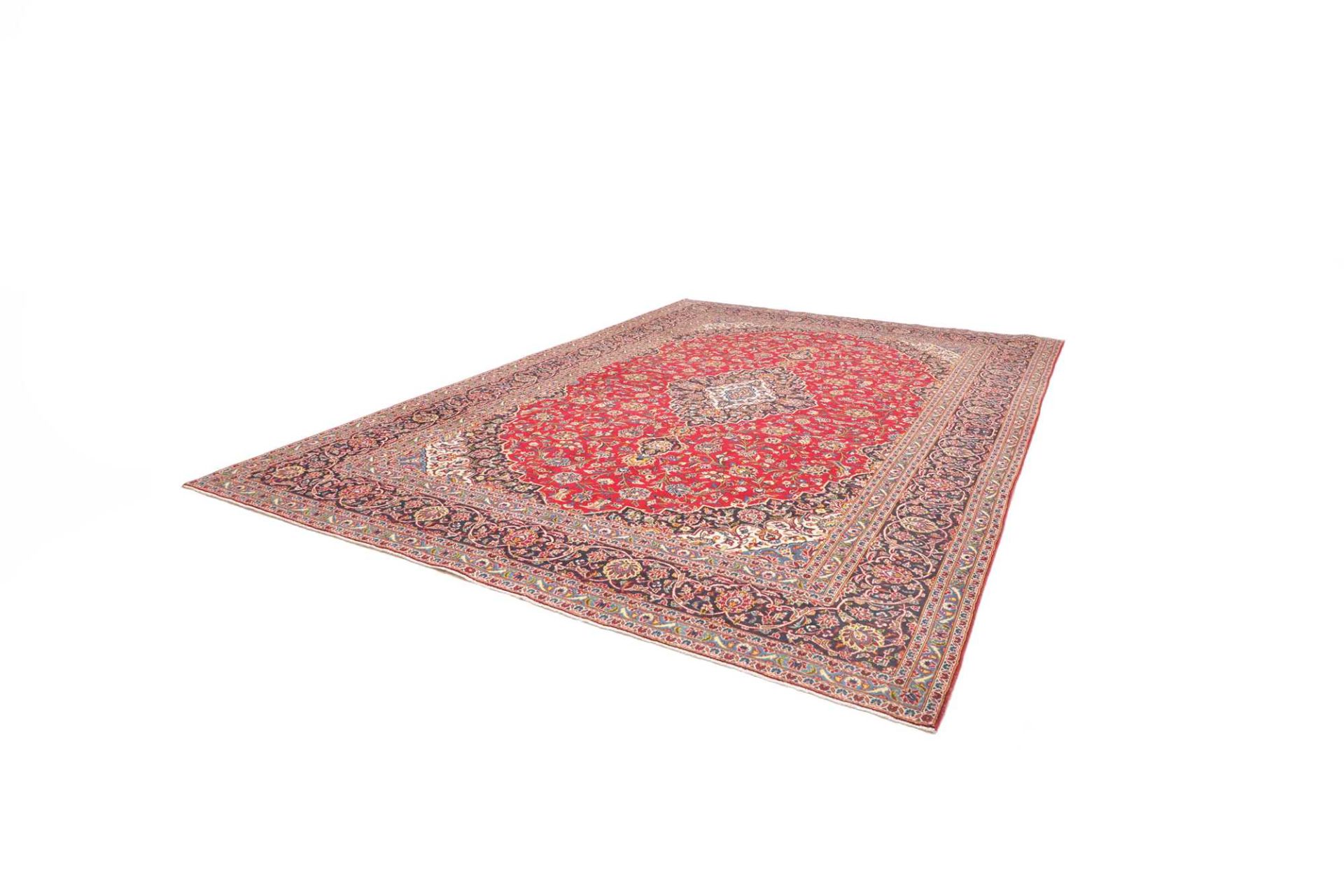 Kashan Perserteppich aus Iran, 311 × 424 cm