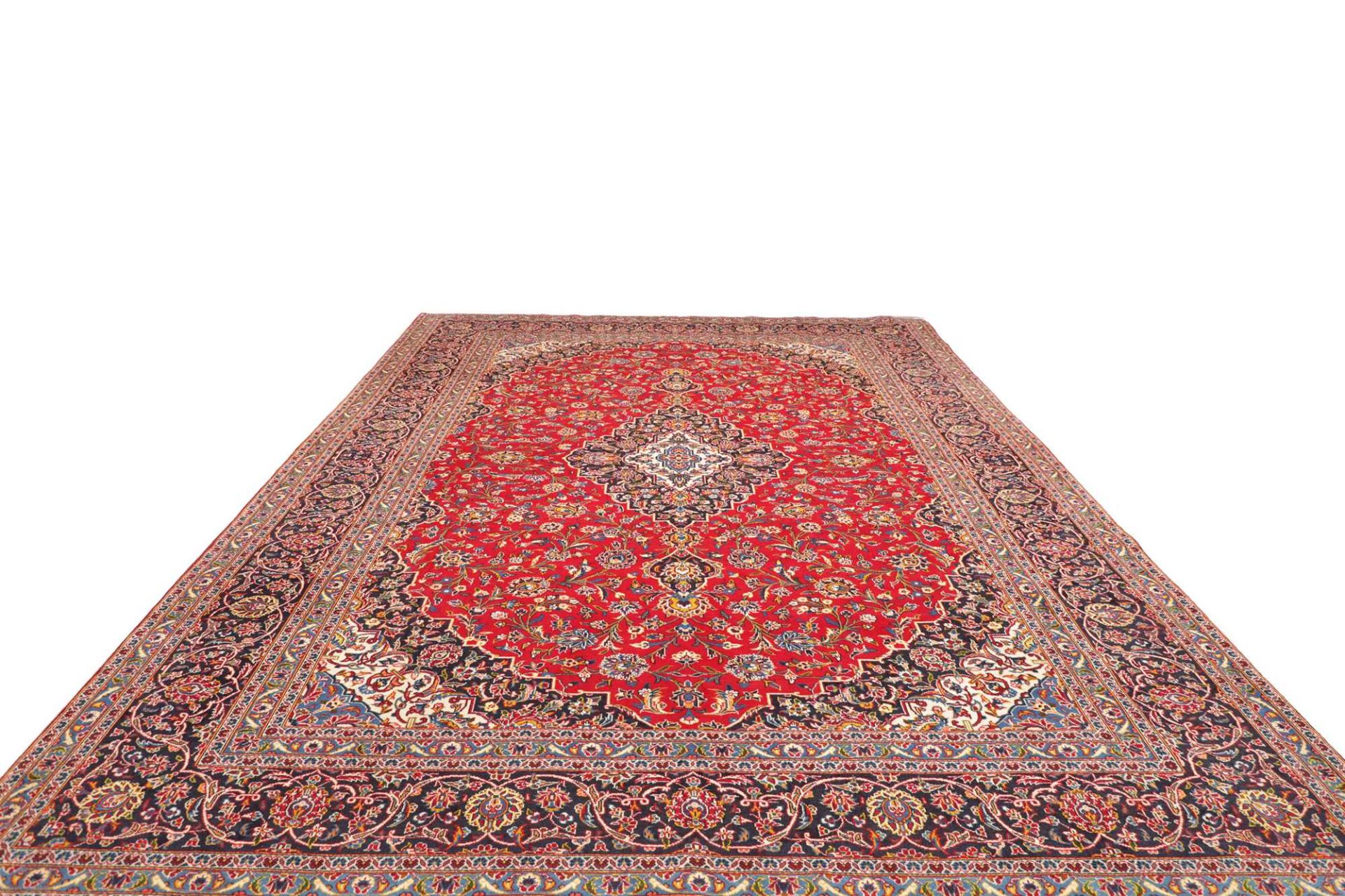 Kashan Perserteppich aus Iran, 311 × 424 cm