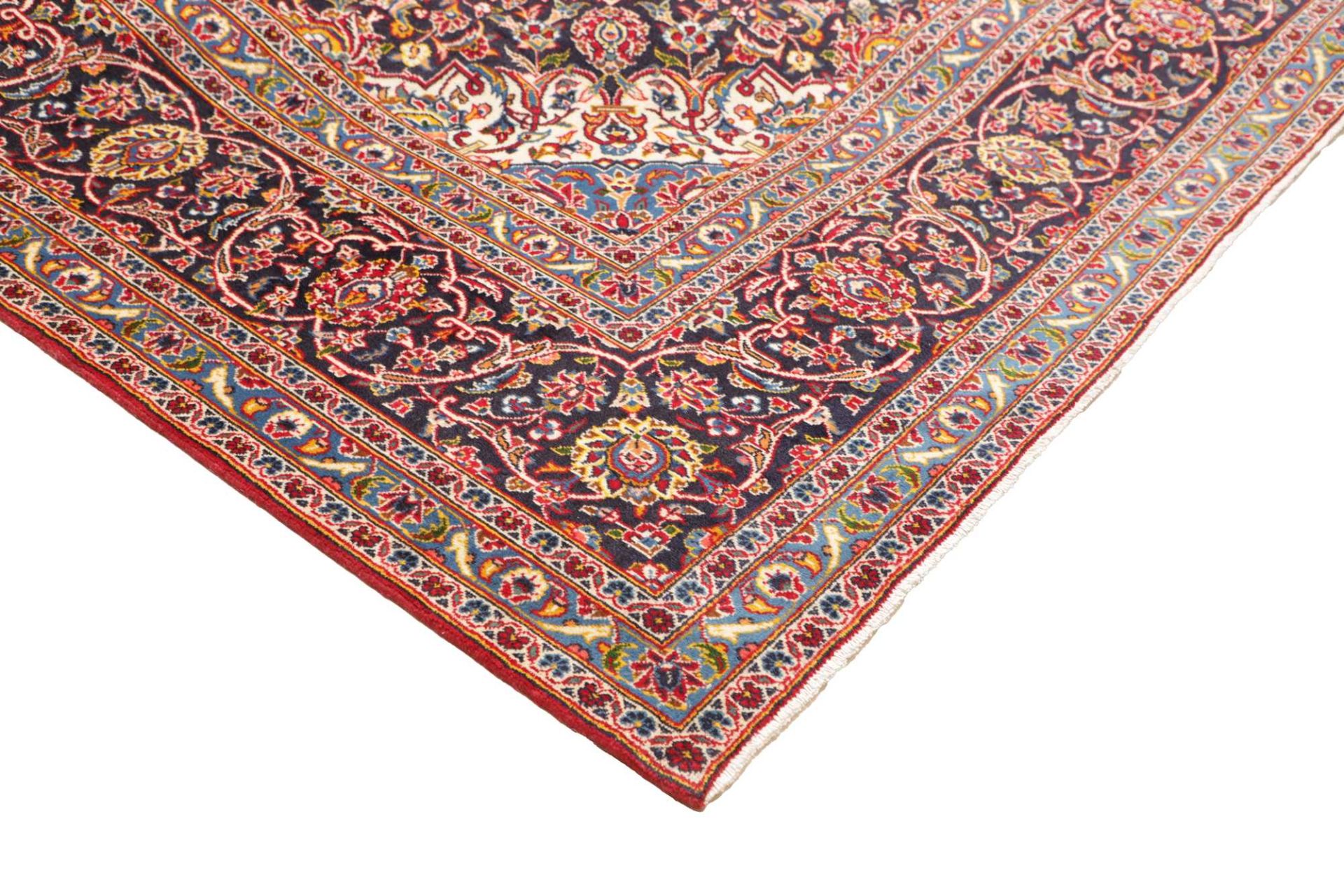 Kashan Perserteppich aus Iran, 311 × 424 cm
