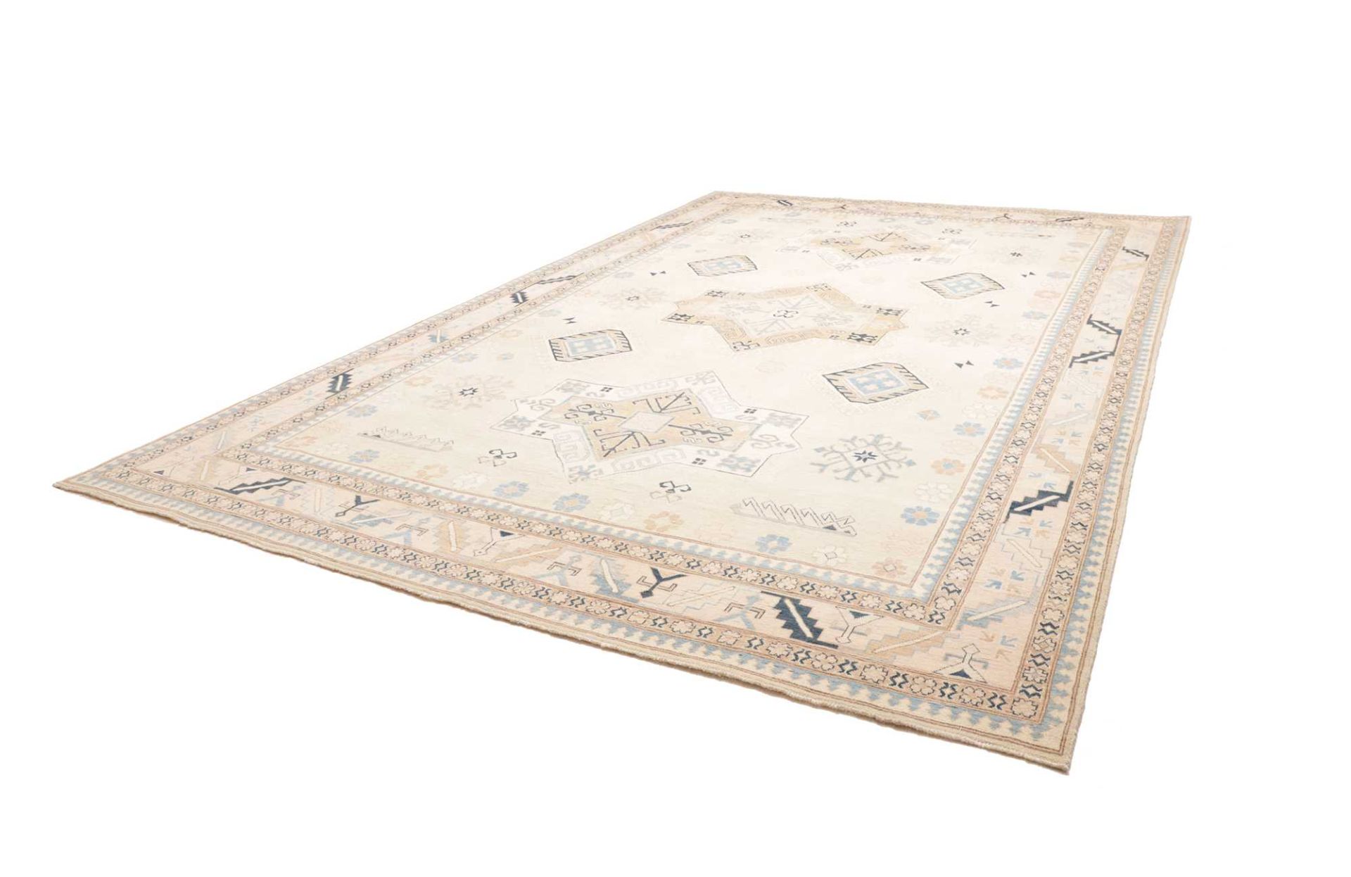 Kazak Orientteppich aus Pakistan, 302 × 435 cm