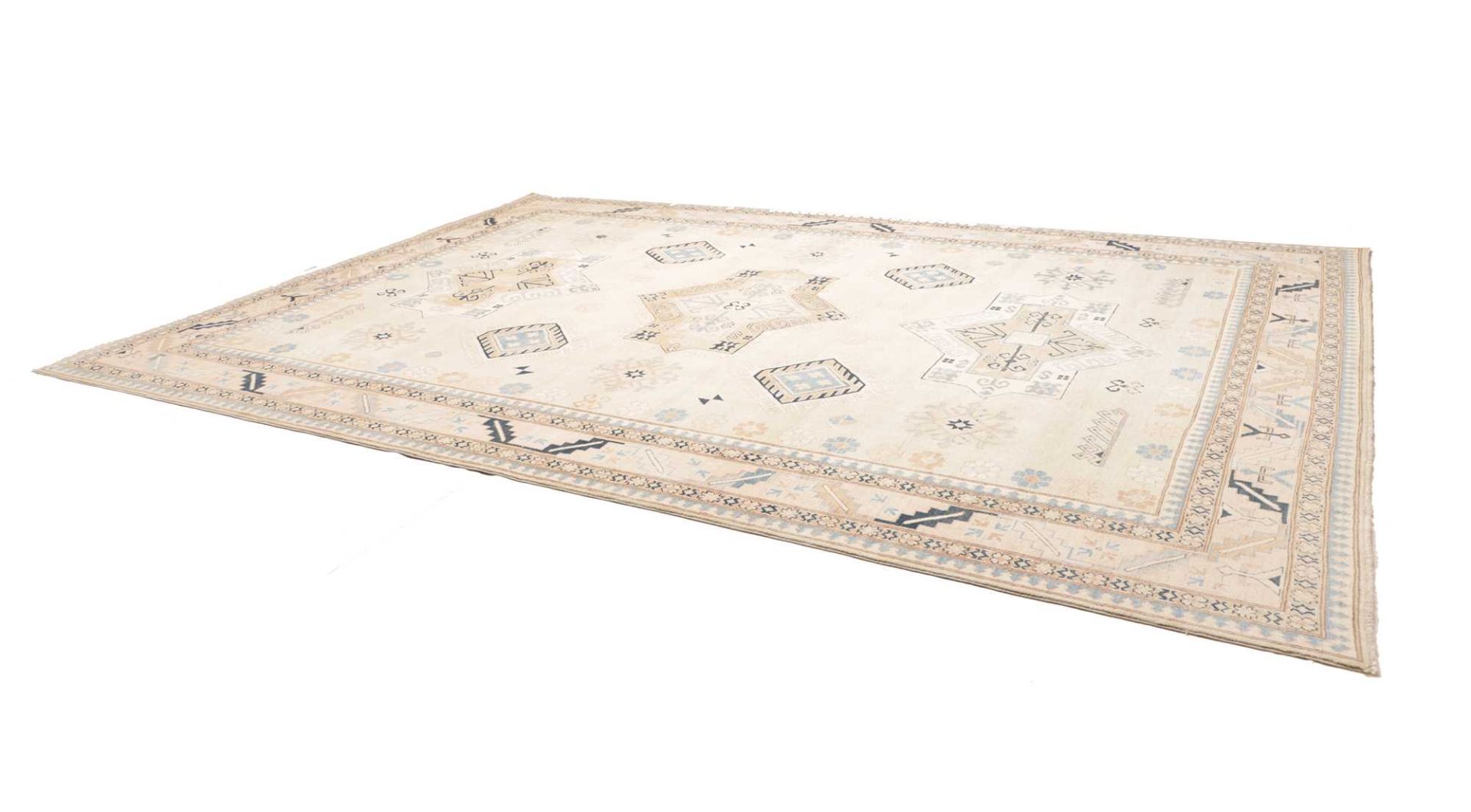 Kazak Orientteppich aus Pakistan, 302 × 435 cm