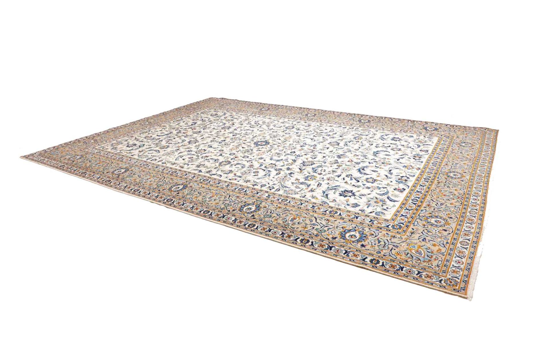 Kashan Perserteppich aus Iran, 307 × 429 cm