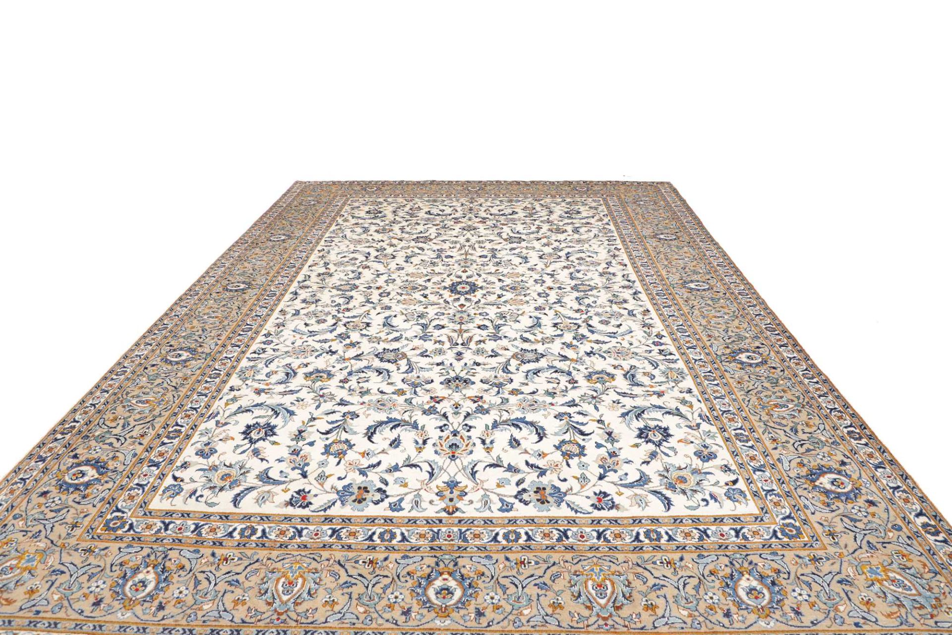 Kashan Perserteppich aus Iran, 307 × 429 cm