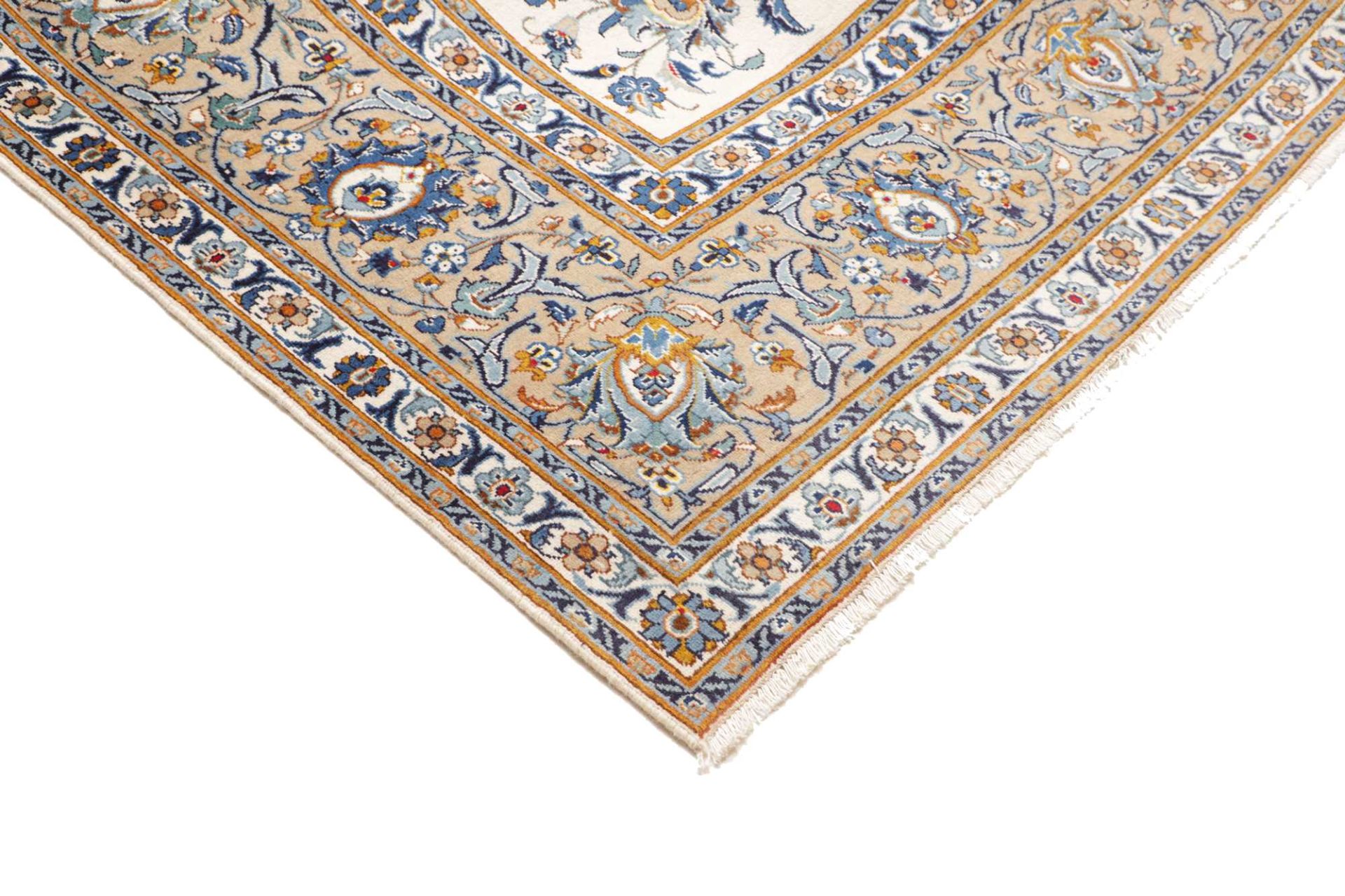 Kashan Perserteppich aus Iran, 307 × 429 cm