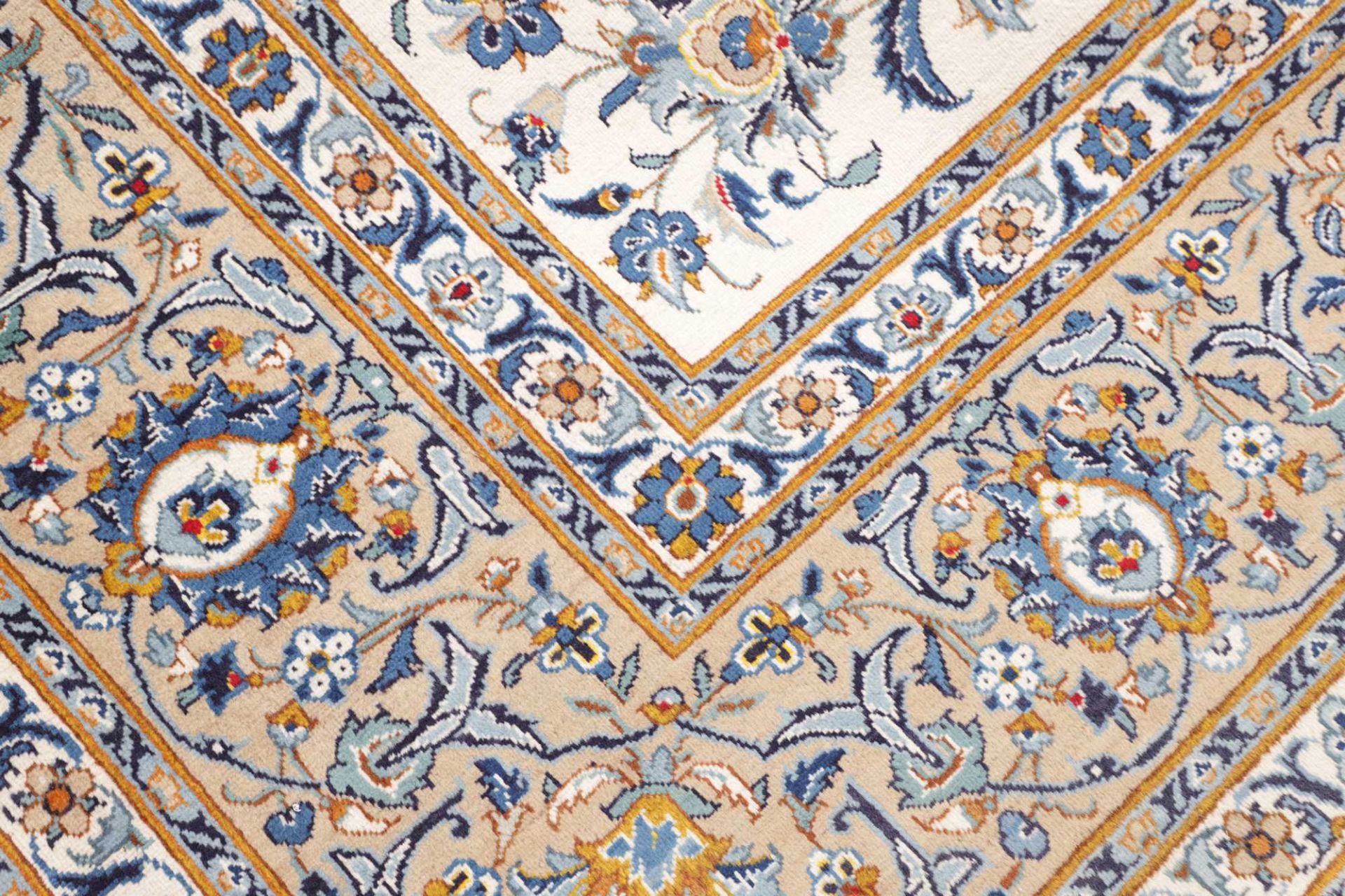 Kashan Perserteppich aus Iran, 307 × 429 cm