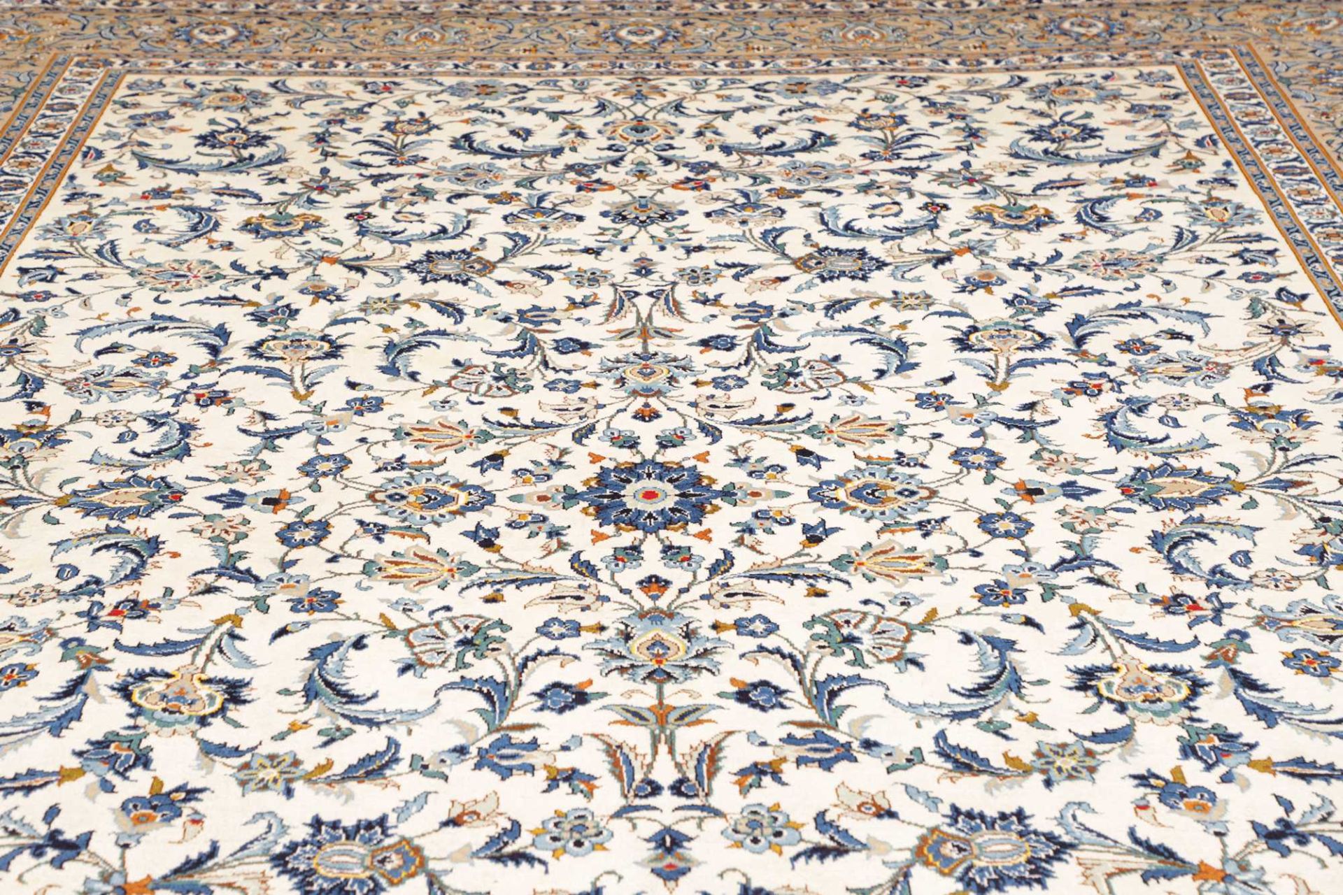 Kashan Perserteppich aus Iran, 307 × 429 cm