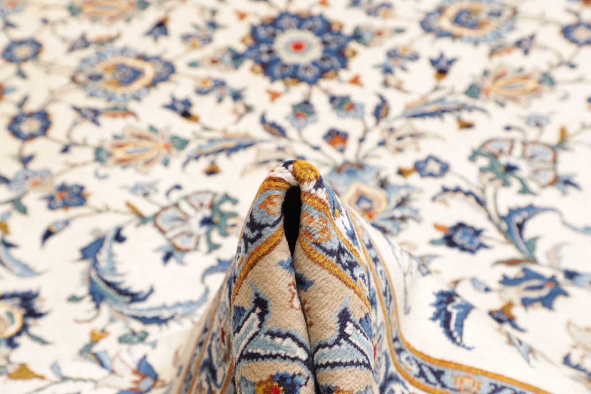 Kashan Perserteppich aus Iran, 307 × 429 cm