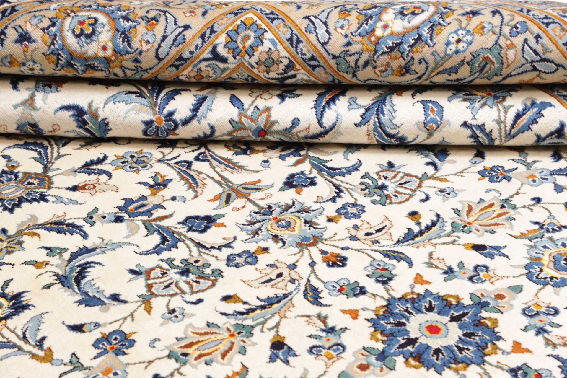 Kashan Perserteppich aus Iran, 307 × 429 cm