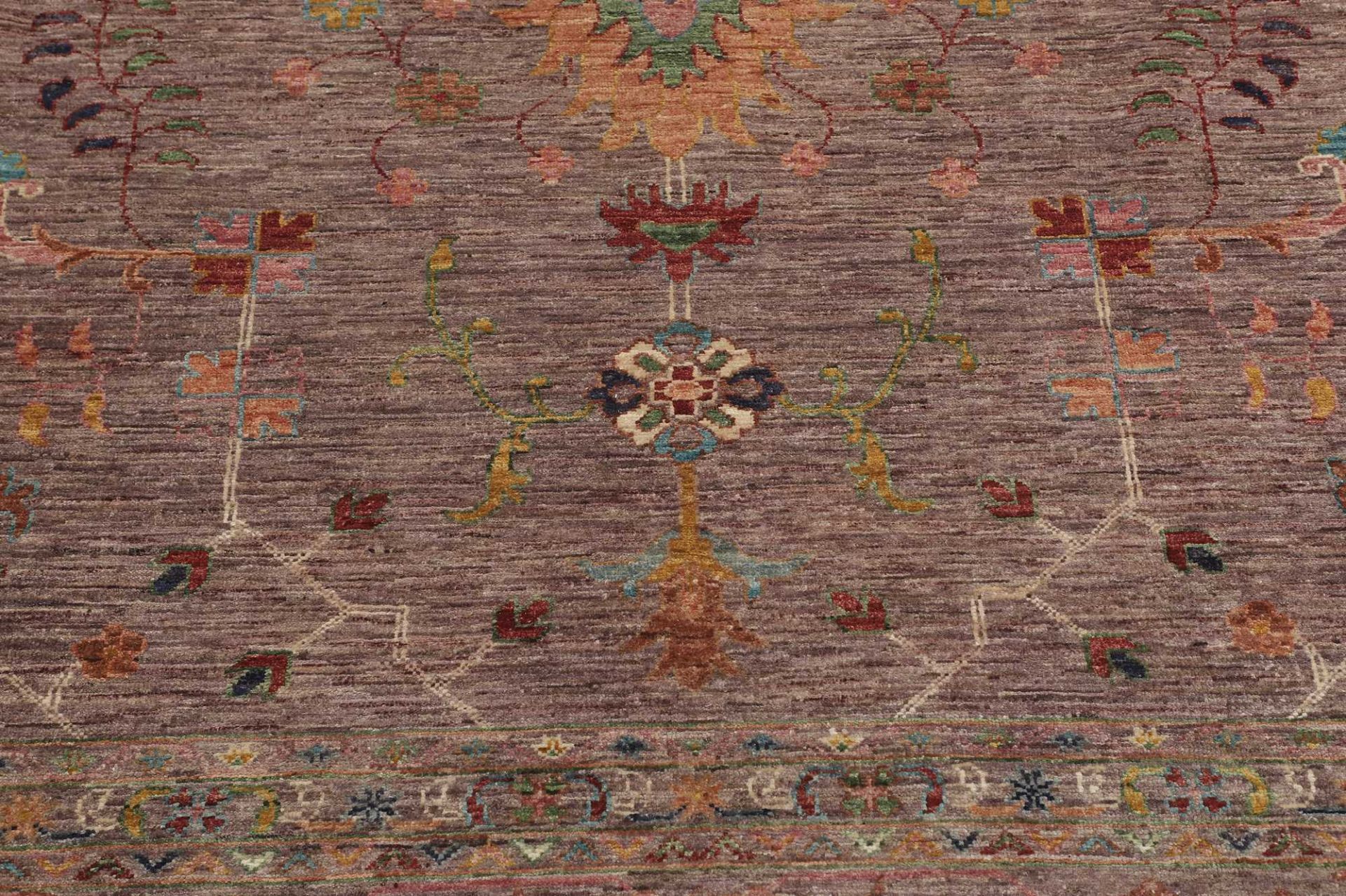 Ziegler Orientteppich 287 × 462 cm aus Wolle, handgeknüpft