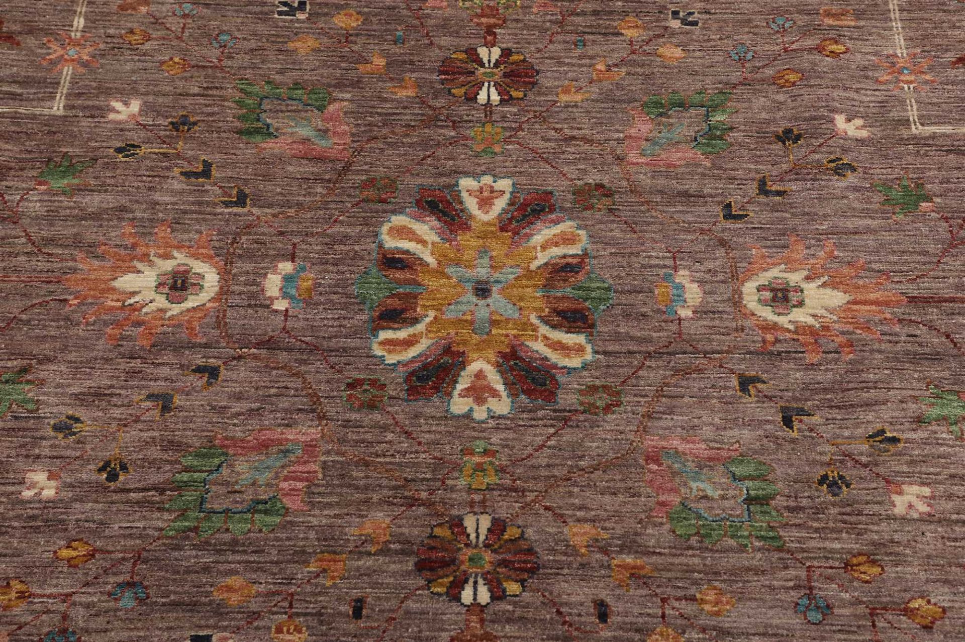 Ziegler Orientteppich 287 × 462 cm aus Wolle, handgeknüpft