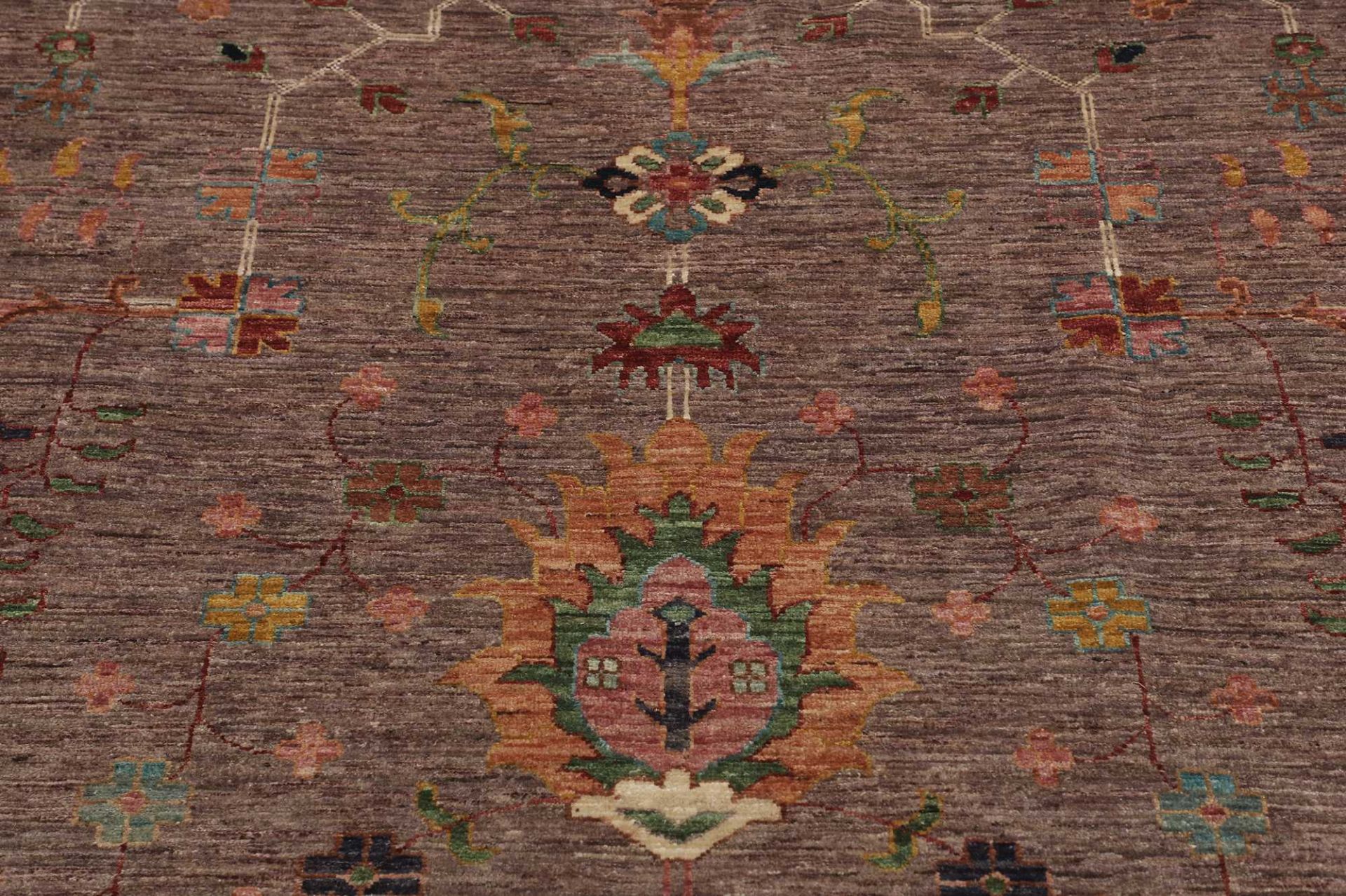 Ziegler Orientteppich 287 × 462 cm aus Wolle, handgeknüpft