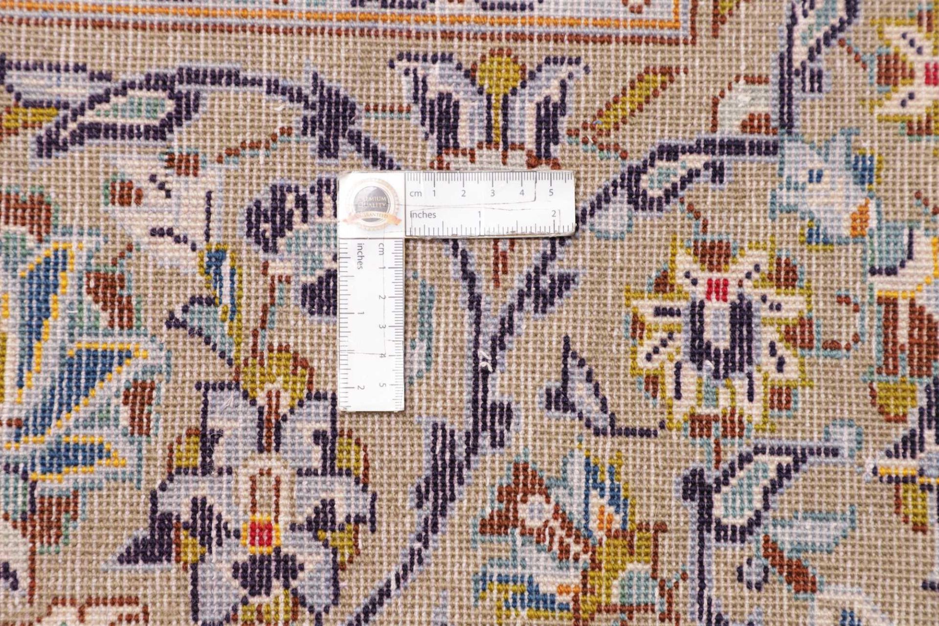 Kashan Perserteppich 301 × 427 cm aus Wolle, handgeknüpft