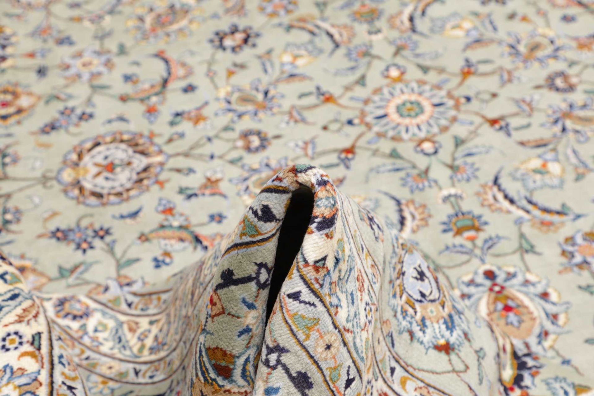 Kashan Perserteppich aus Iran, 306 × 424 cm
