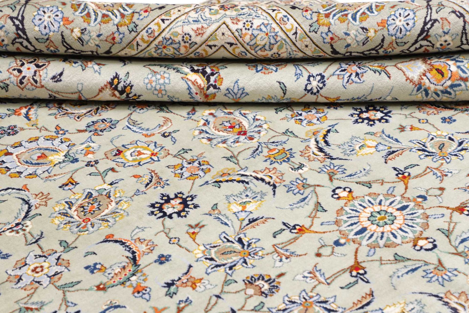 Kashan Perserteppich aus Iran, 306 × 424 cm