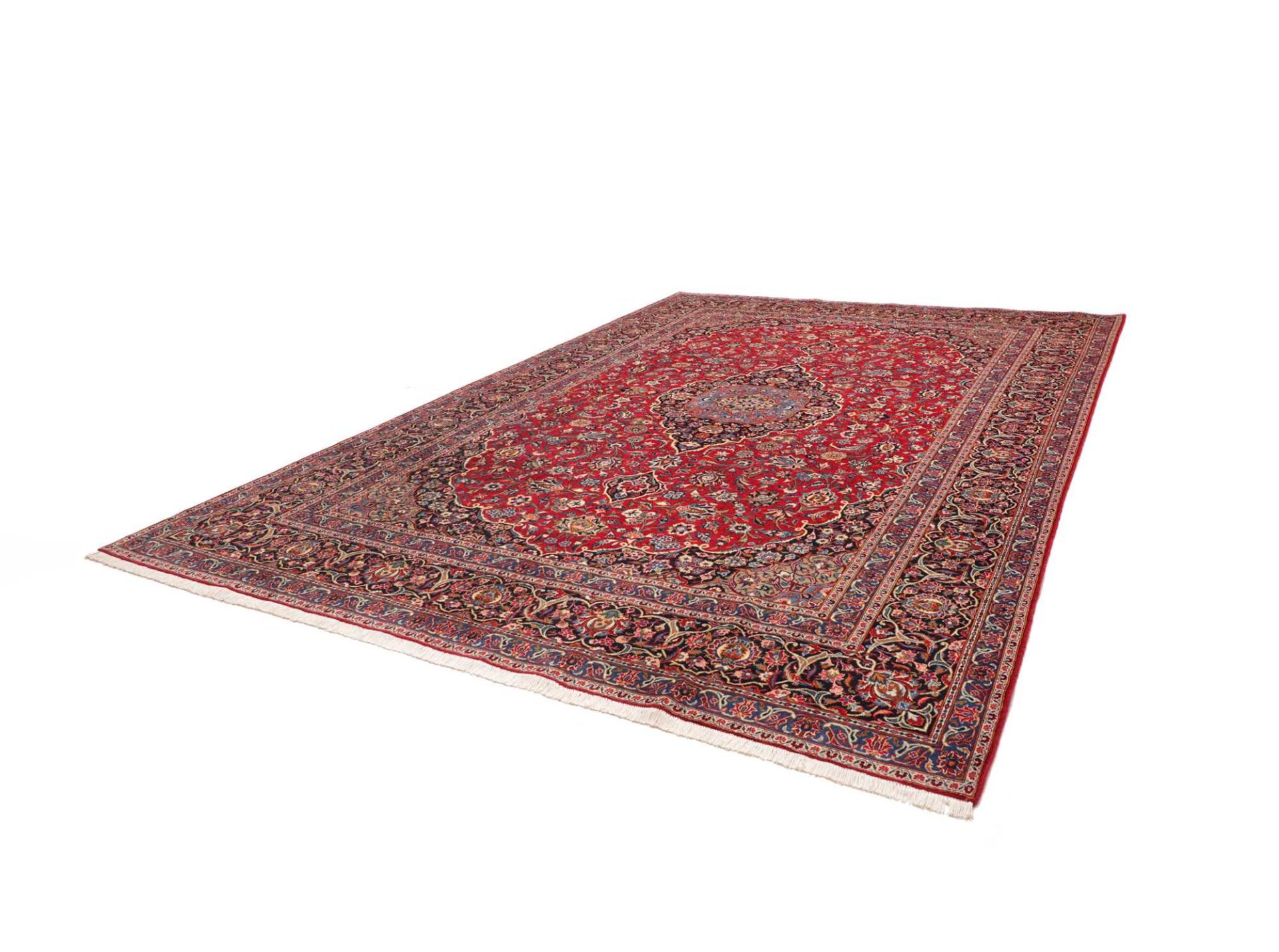 Kashan Perserteppich aus Iran, 301 × 415 cm