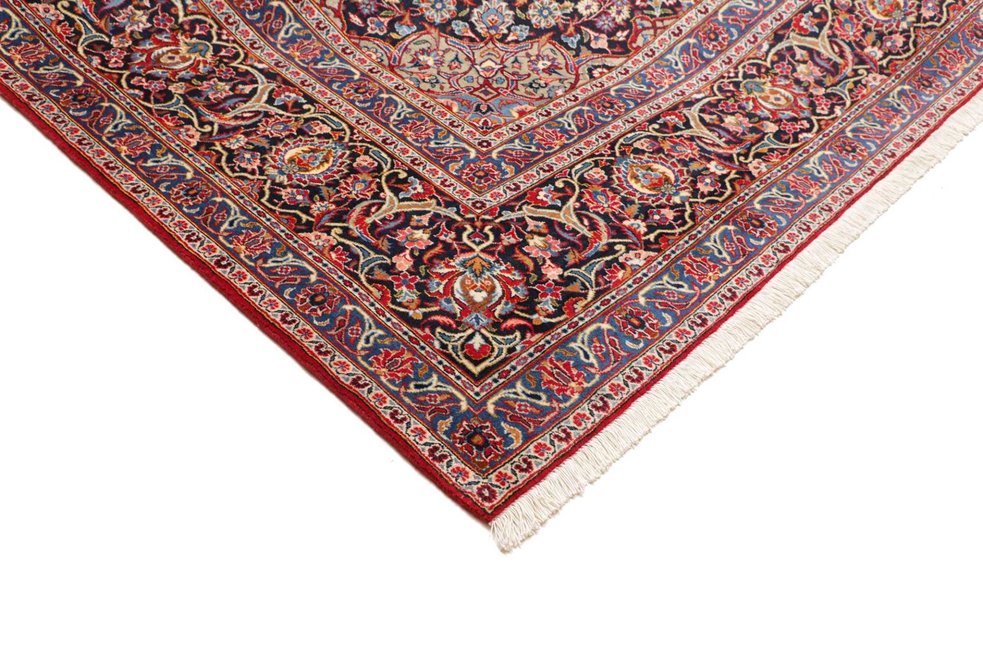 Kashan Perserteppich aus Iran, 301 × 415 cm