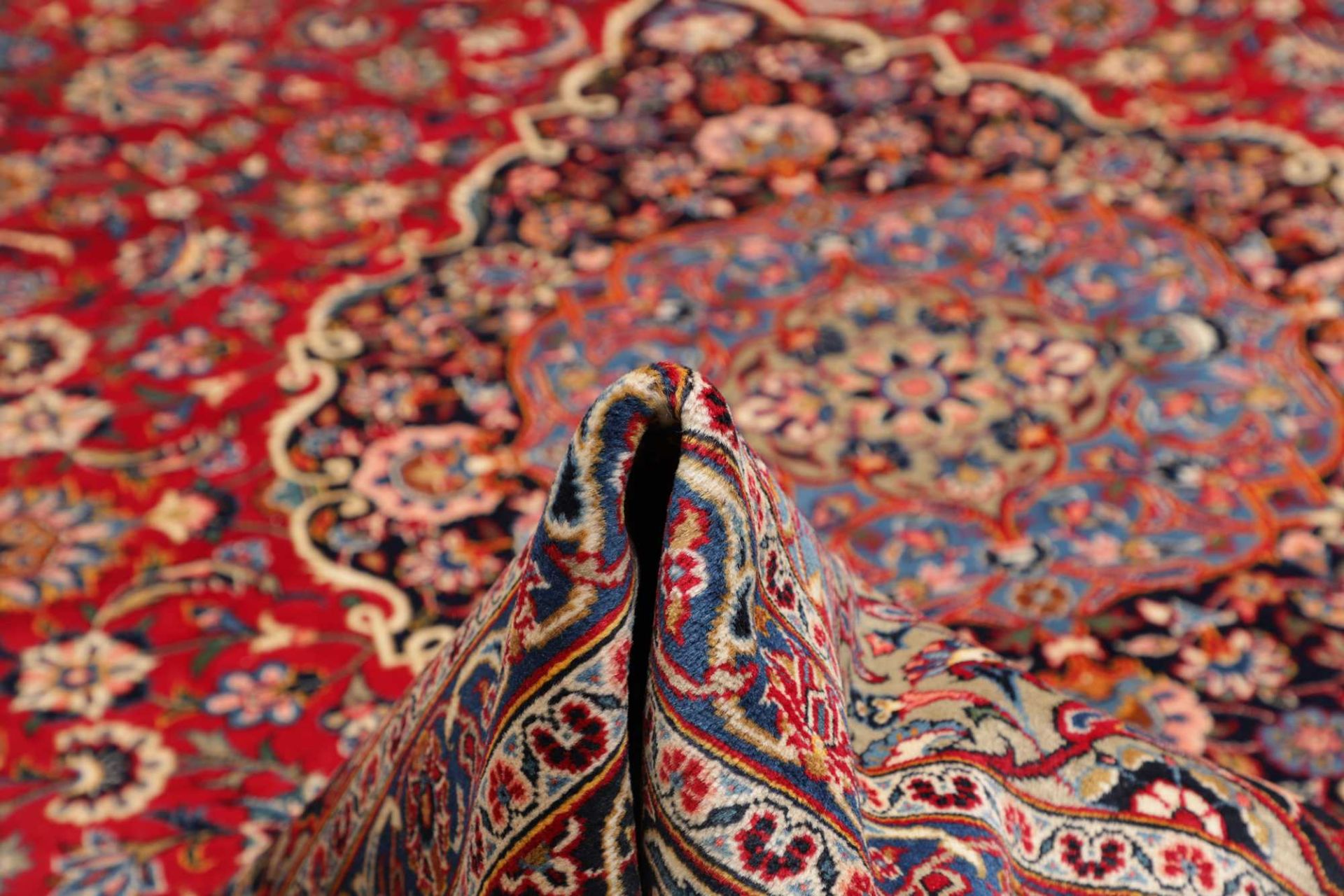 Kashan Perserteppich aus Iran, 301 × 415 cm