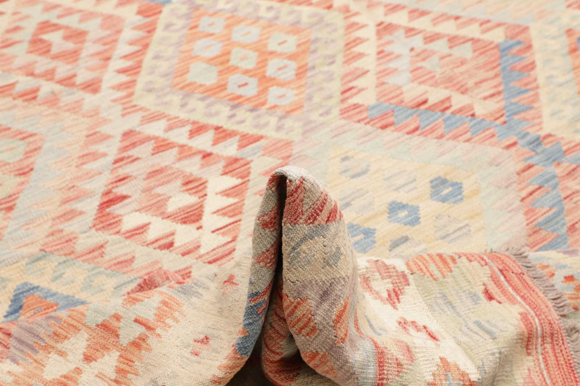Handgewebter Kelim, 319 × 391 cm, Wolle