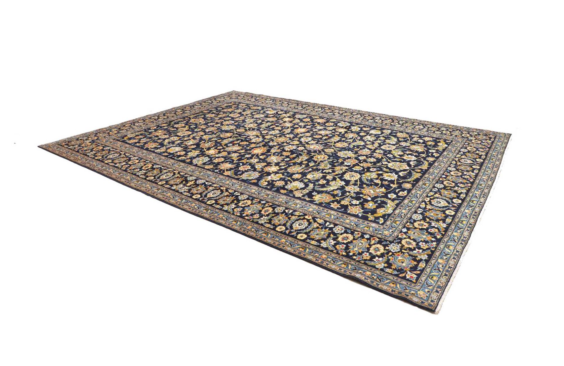 Kashan Perserteppich aus Iran, 306 × 407 cm