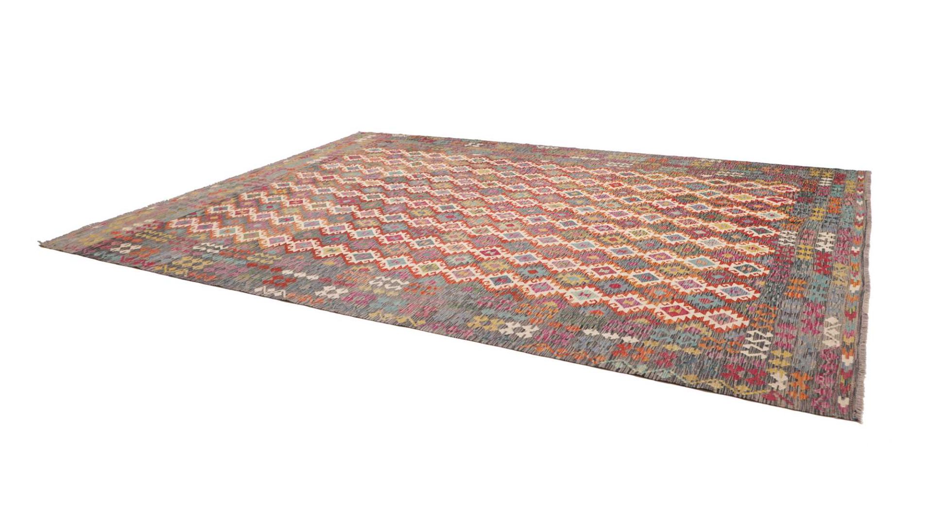 Kelim 304 × 407 cm aus Wolle, handgewebt