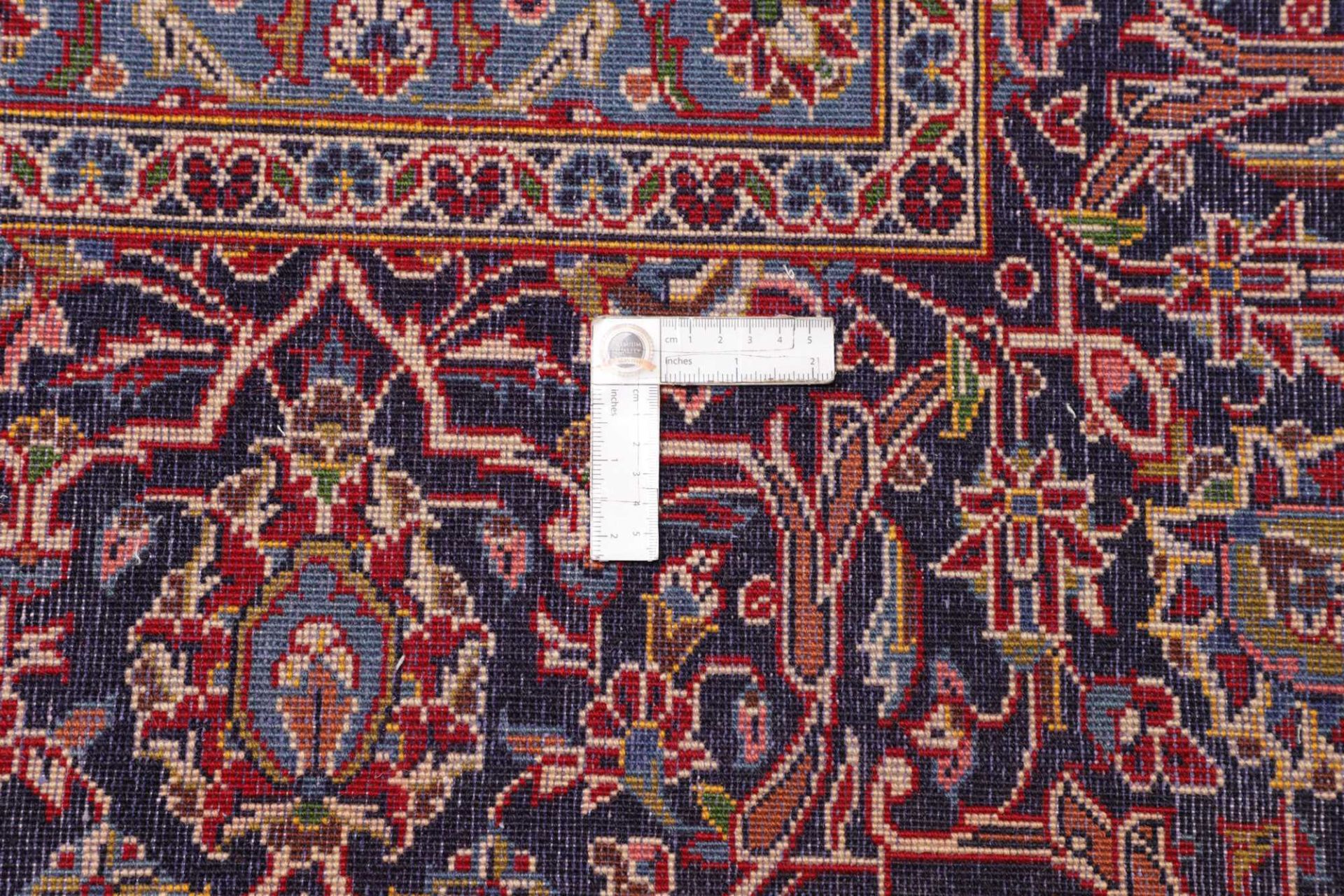 Kashan Perserteppich 299 × 412 cm aus Wolle, handgeknüpft