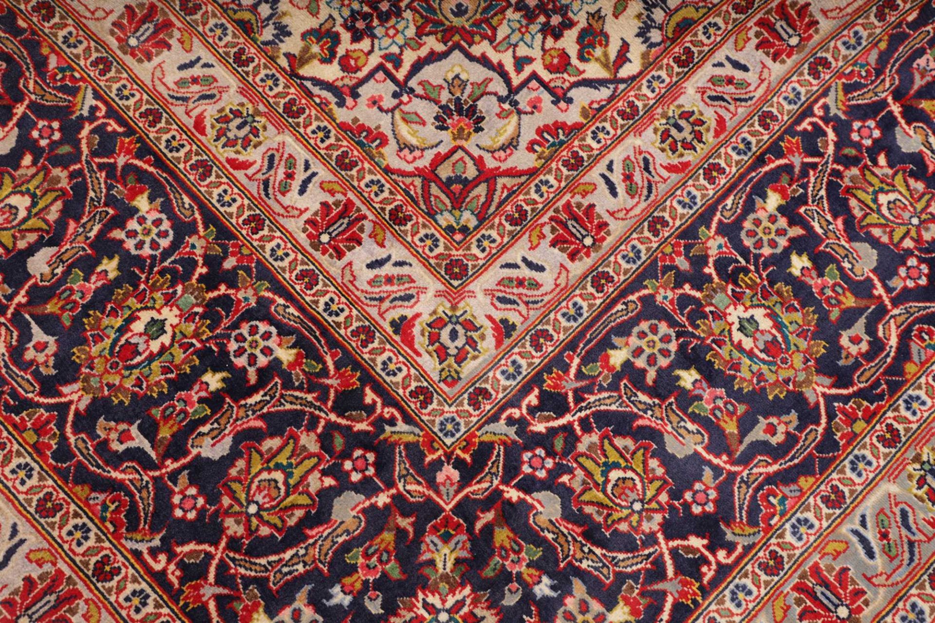 Handgeknüpfter Kashan Perserteppich 301 × 409 cm