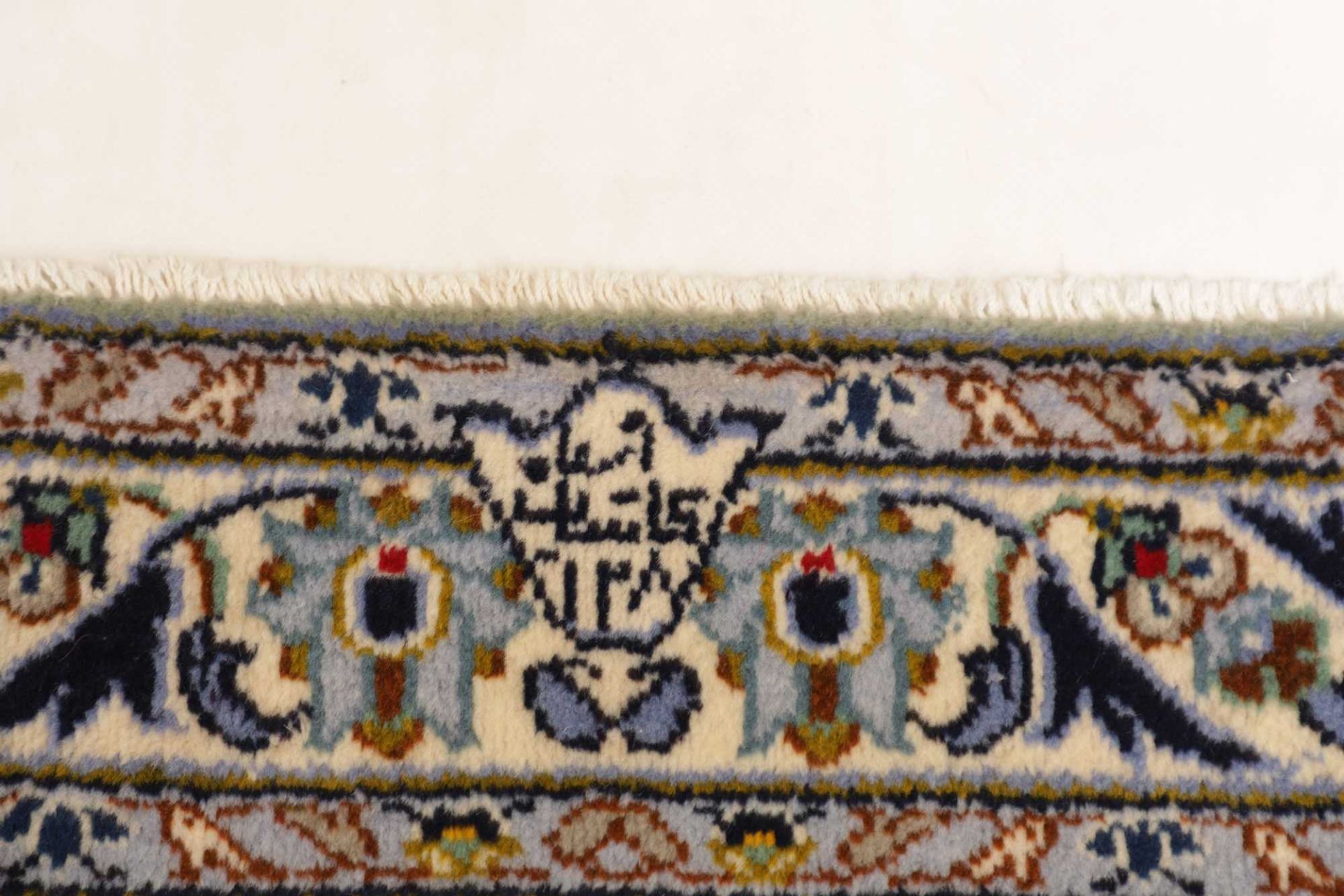 Kashan Perserteppich 301 × 409 cm aus Wolle, handgeknüpft