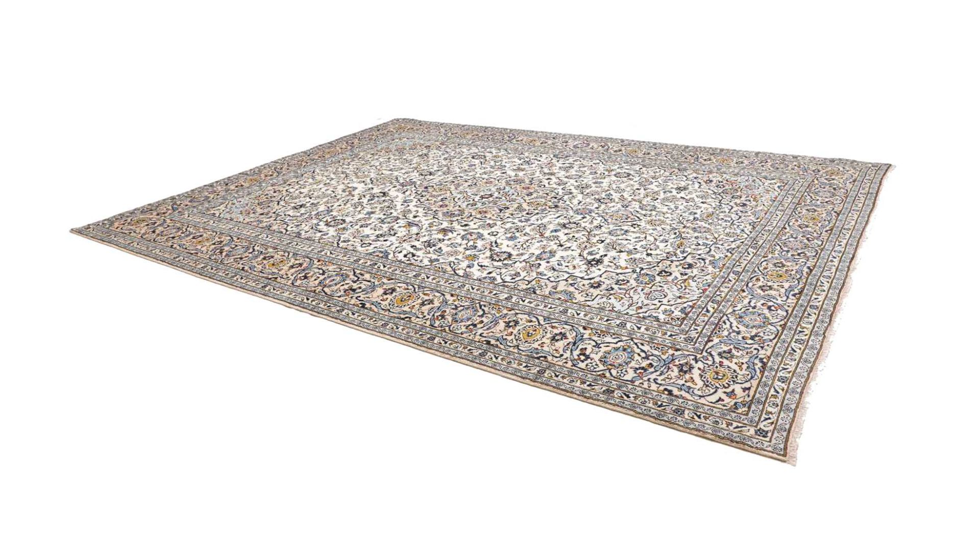 Kashan Perserteppich aus Iran, 303 × 406 cm