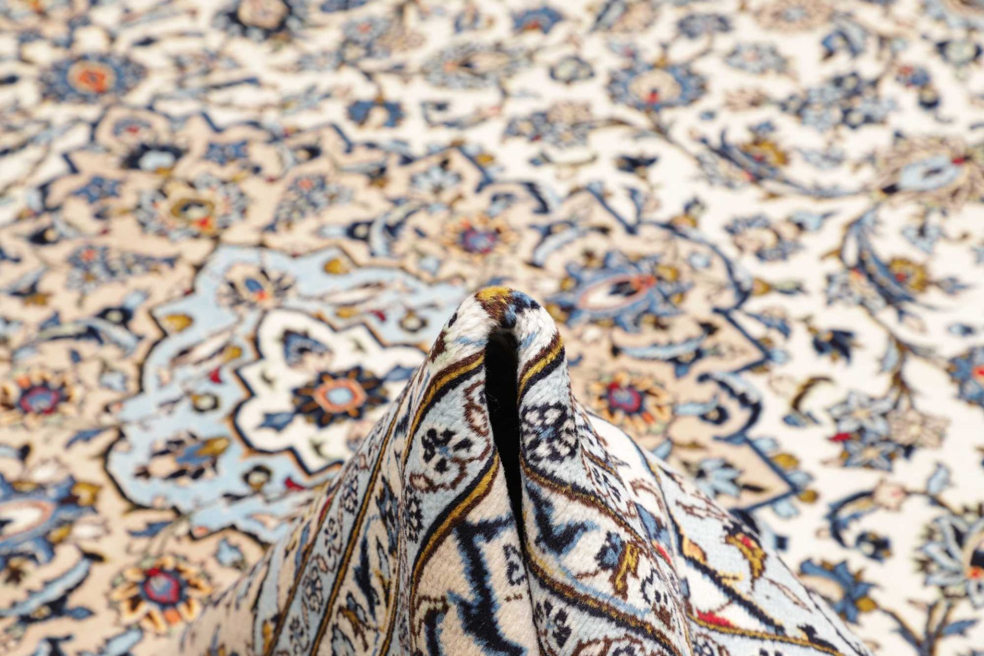 Kashan Perserteppich aus Iran, 303 × 406 cm