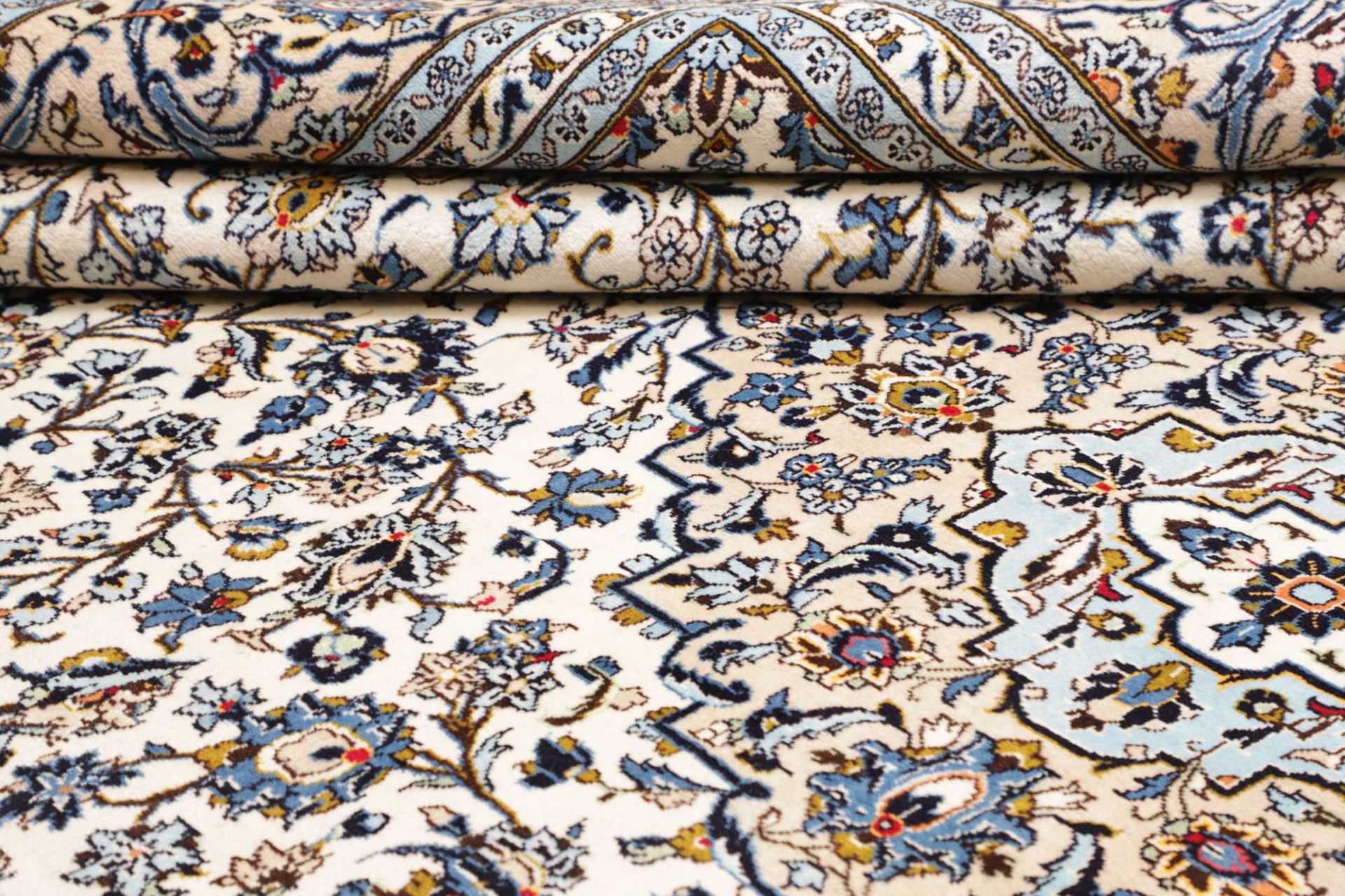 Kashan Perserteppich aus Iran, 303 × 406 cm