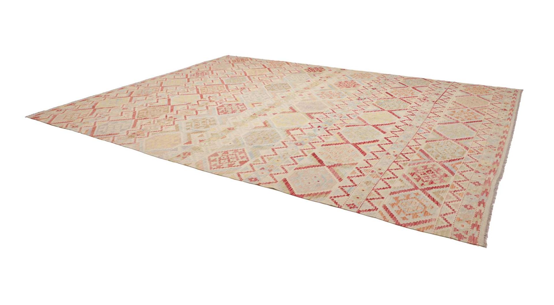 Kelim 307 × 401 cm aus Wolle, handgewebt